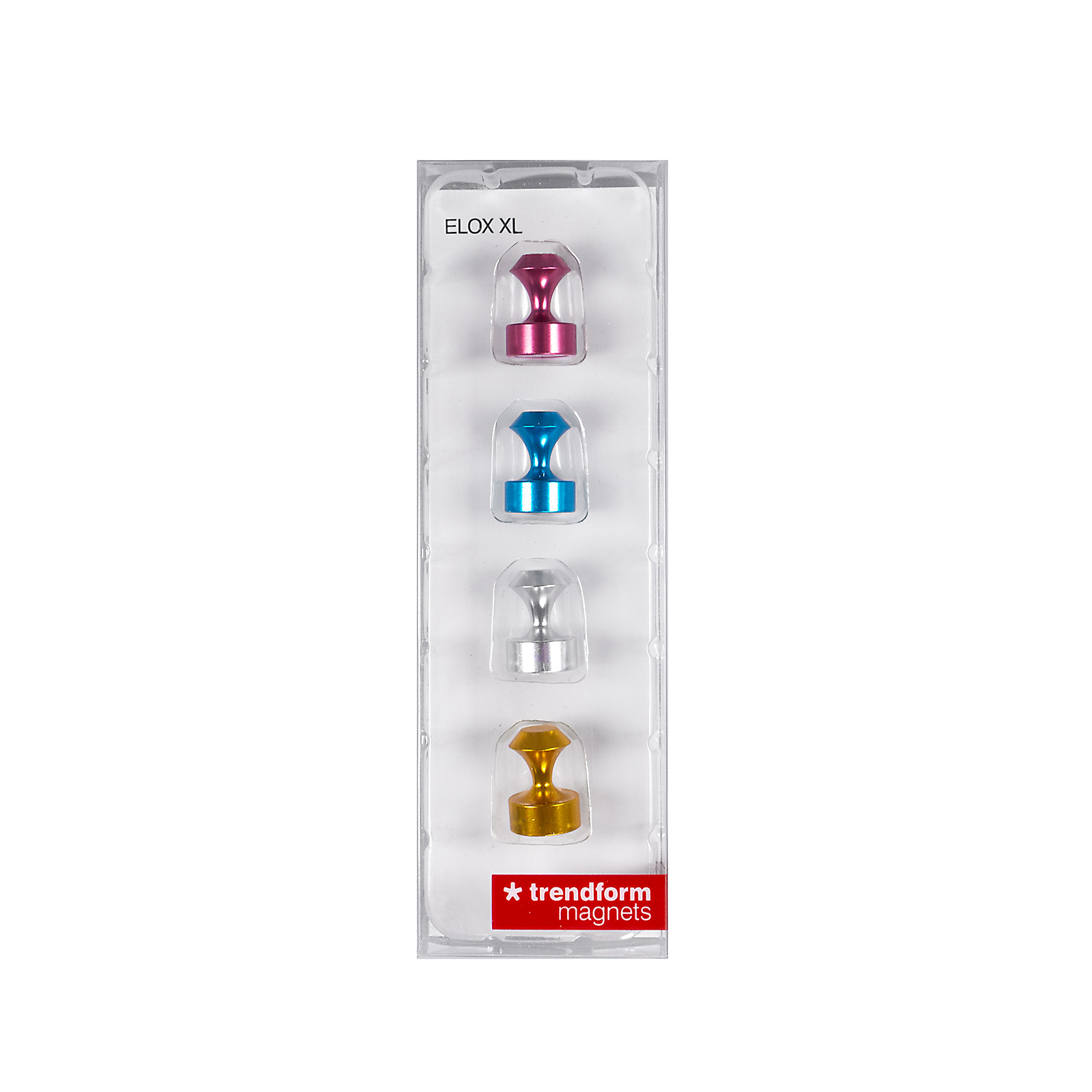 Magnete ELOX XL 4er Set multicolor