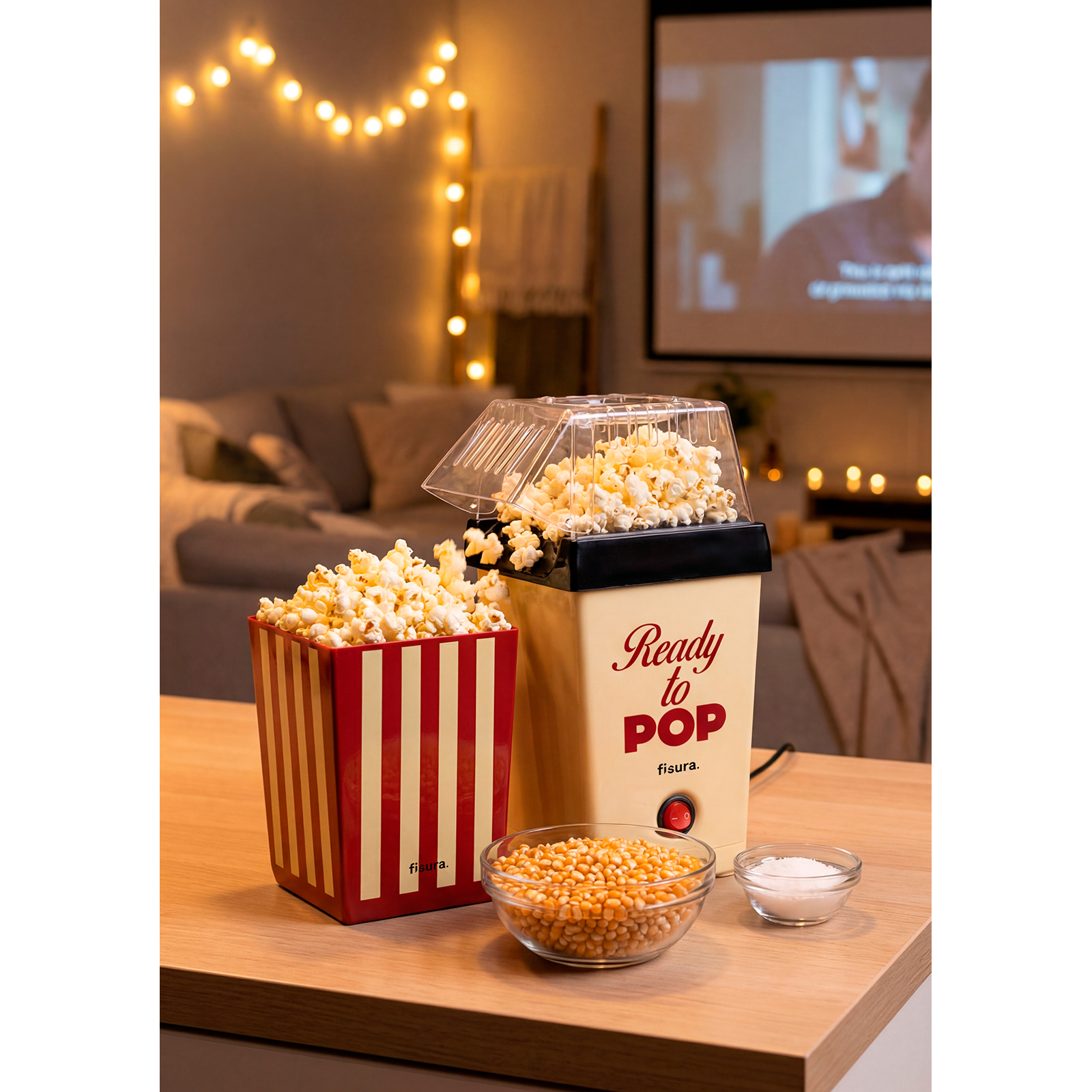 Popcorn maker READY TO POP