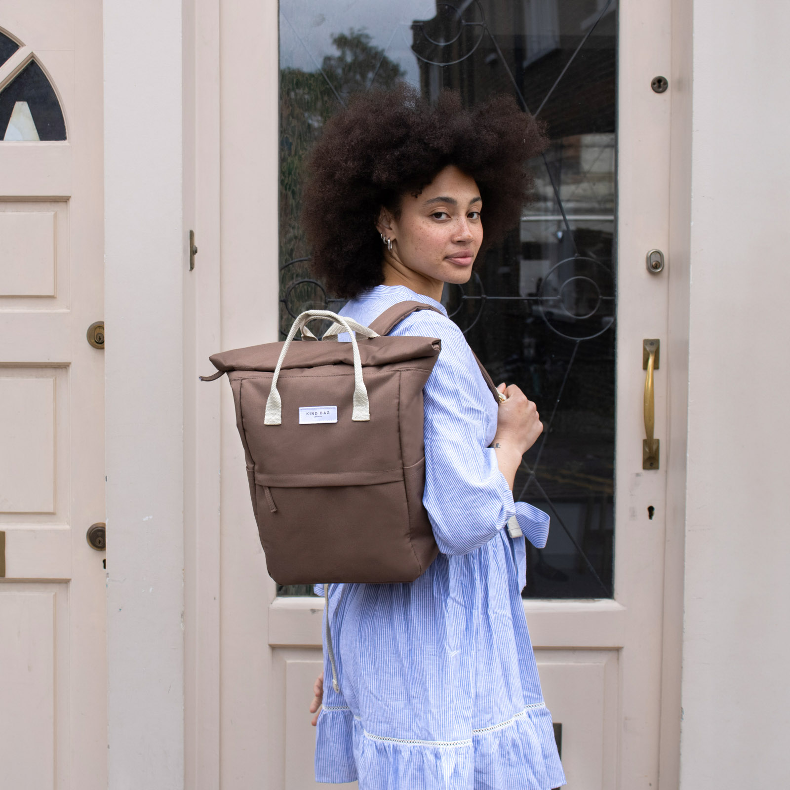 Medium Backpack Cocoa Brown 