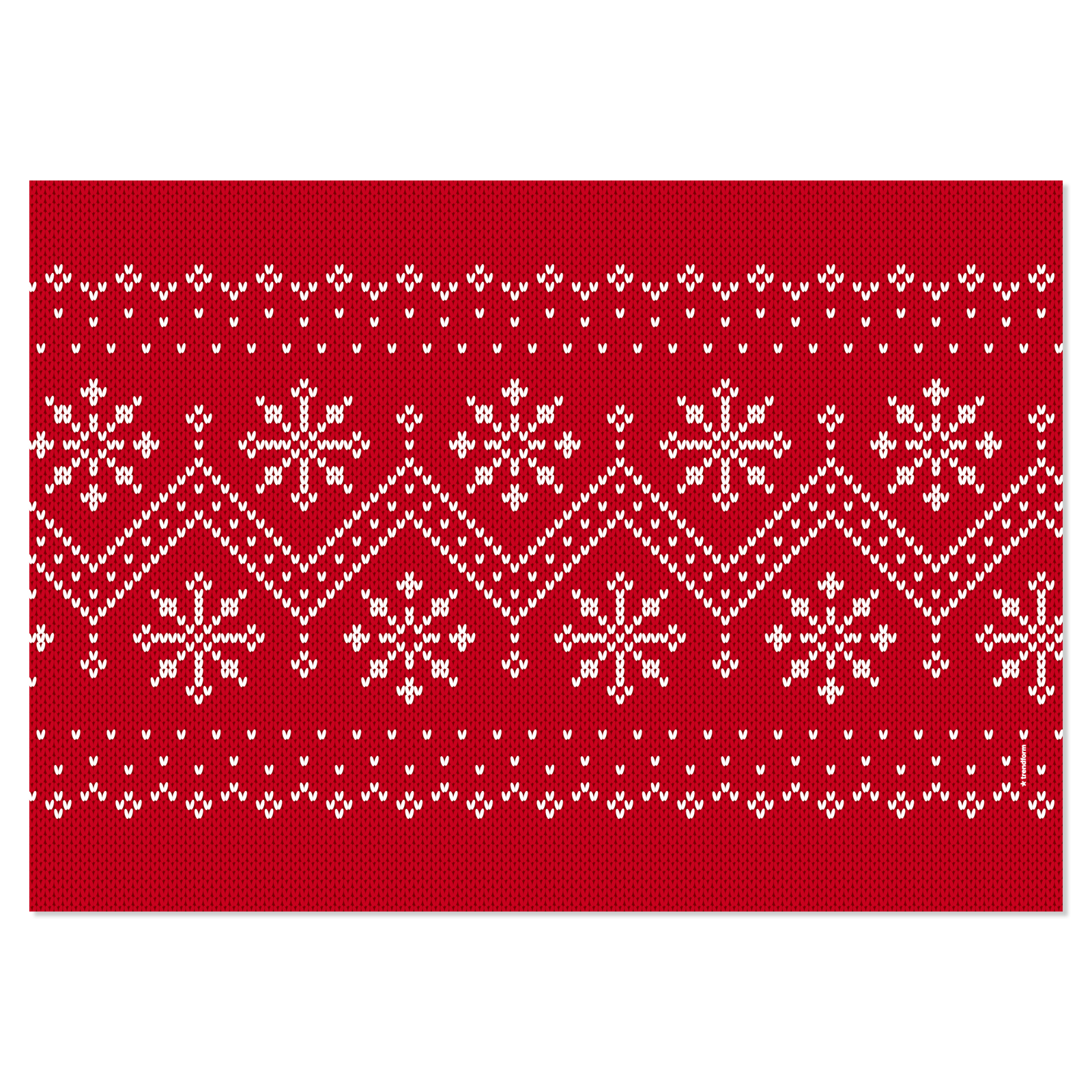 Paper placemat NORDIC CHRISTMAS 4 x 12 sheets