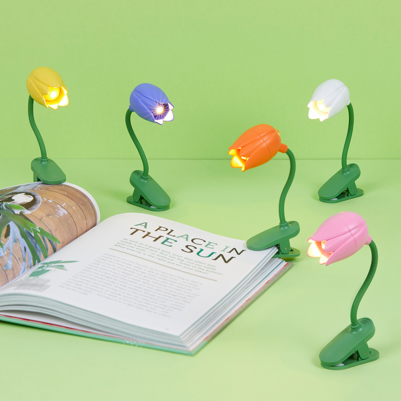 Lampe de lecture, modèleTulipe, lot de 20