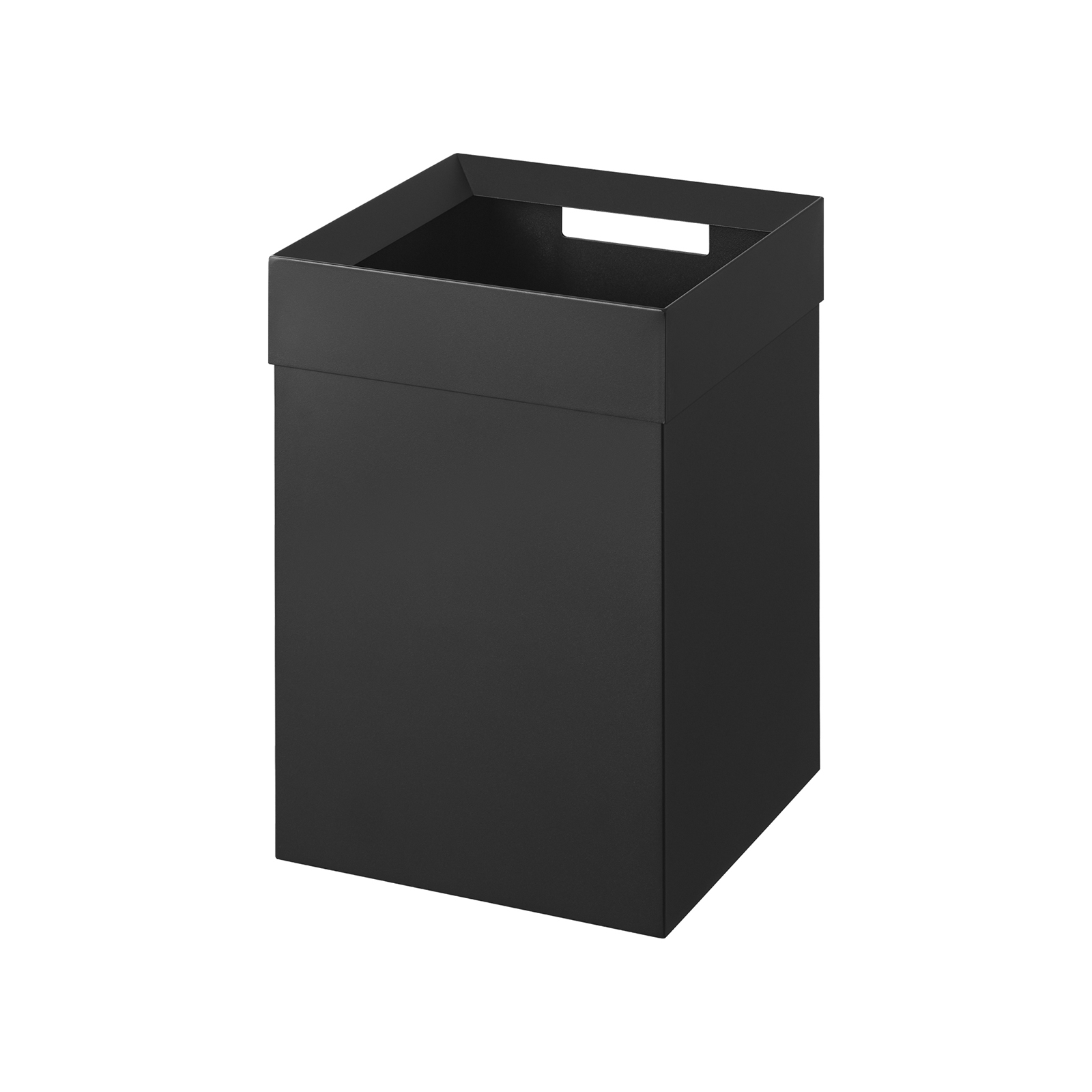 Niedriger Papierkorb TOWER schwarz