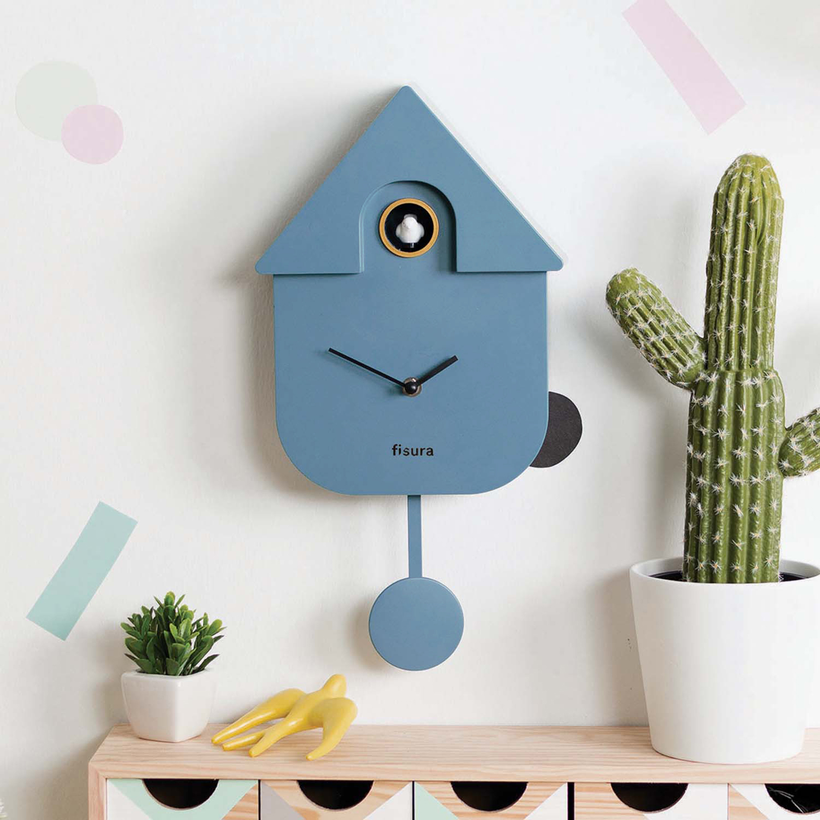 CUCKOO CLOCK - blue 