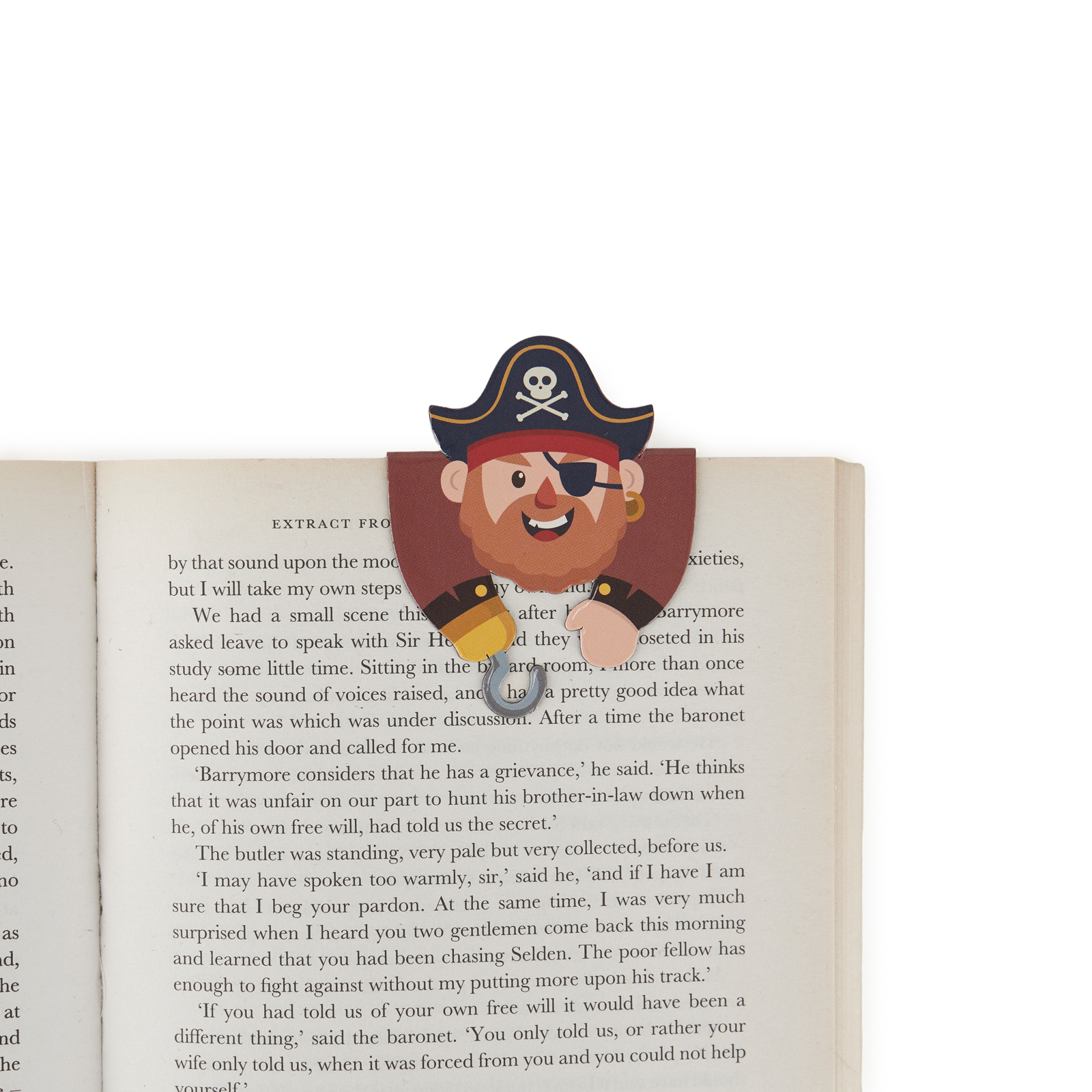 Buchzeichen Macnettic CAPTAIN BLACKHOOK