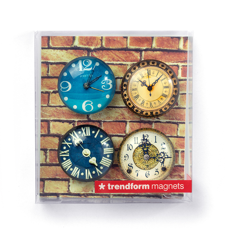 EYE magnets CLOCK set of 4 