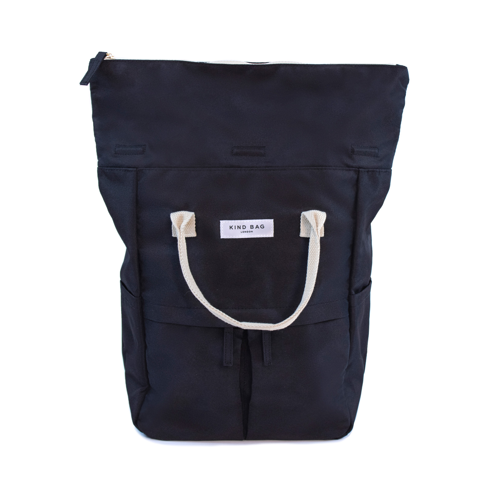 Medium Backpack Pebble Black 