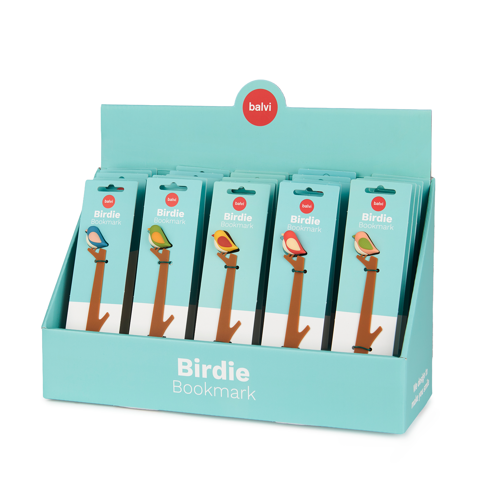 Buchzeichen BIRDIE  Display x25