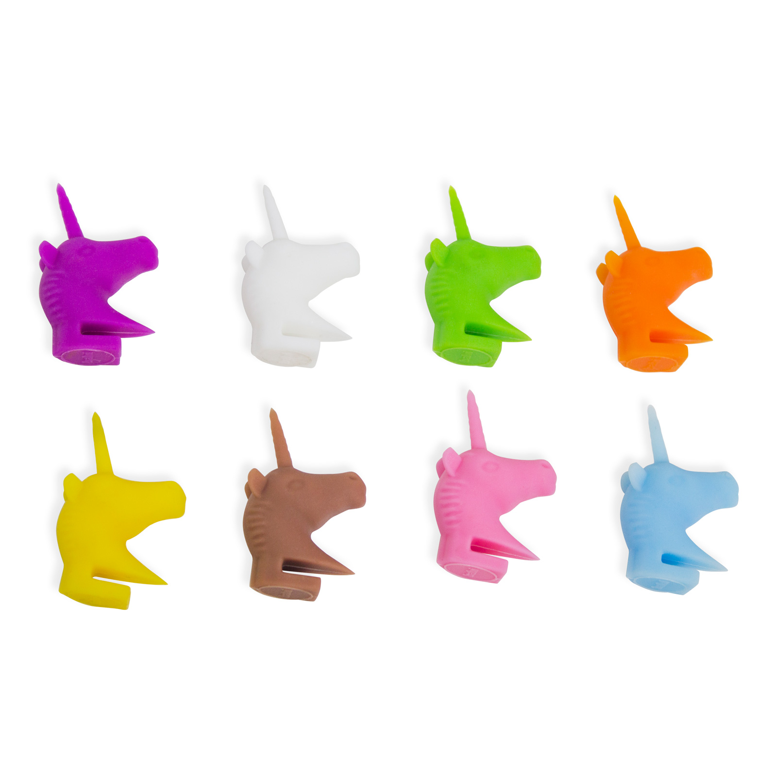 Marque-verres UNICORN set de 8 