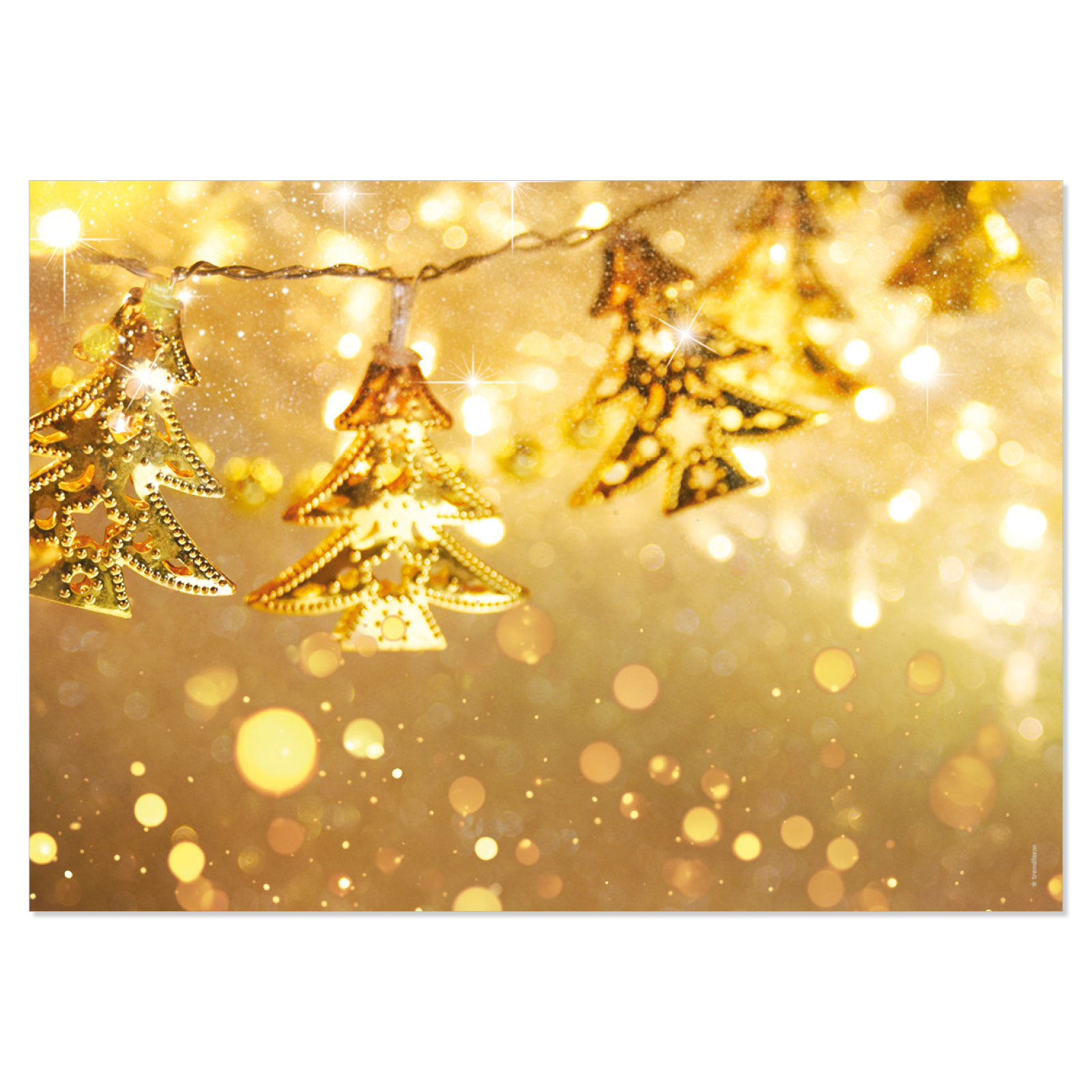 Papiertischset STARRY BRIGHT 4 Sujets à 12 Blatt