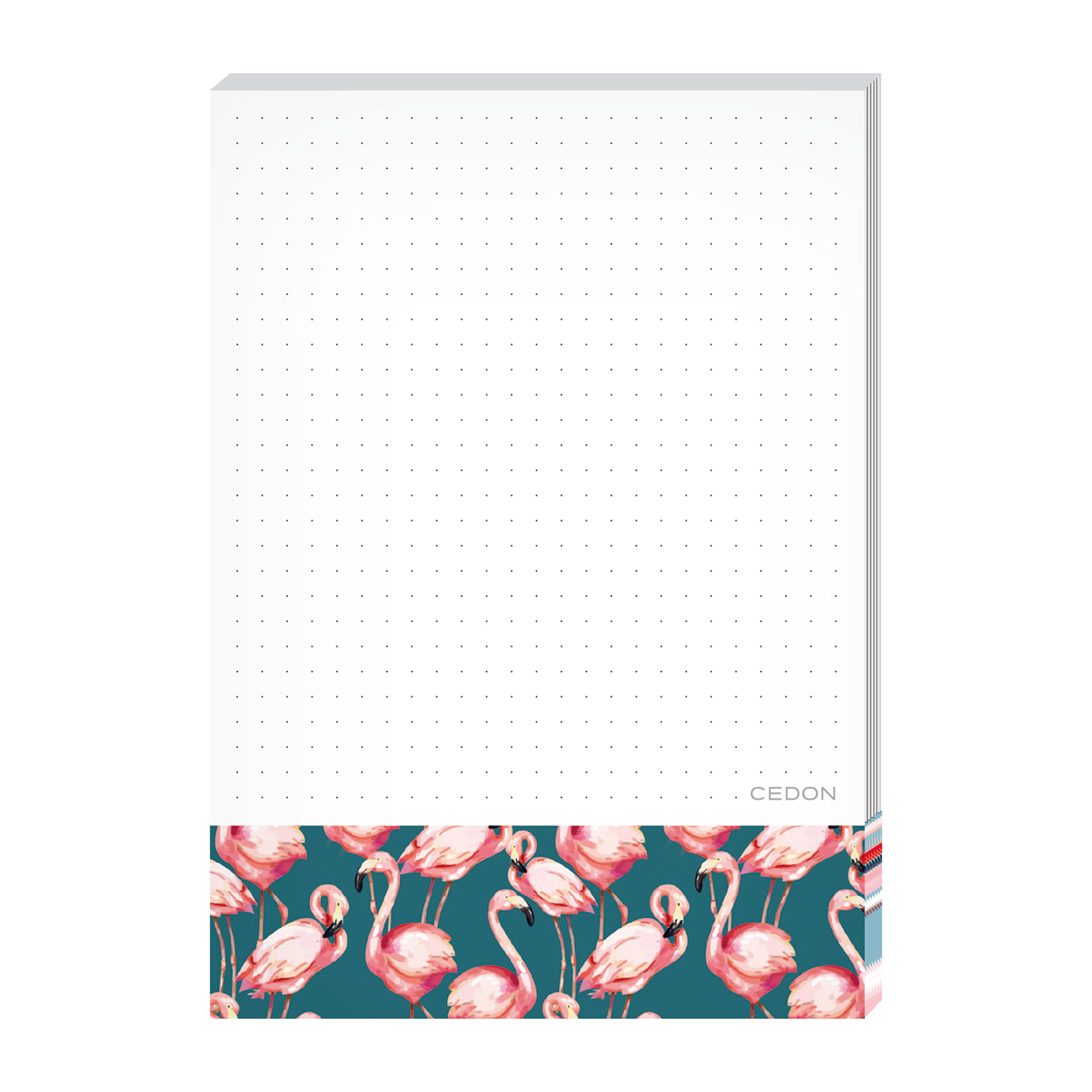 Notizblock A6 PINK FLAMINGO 