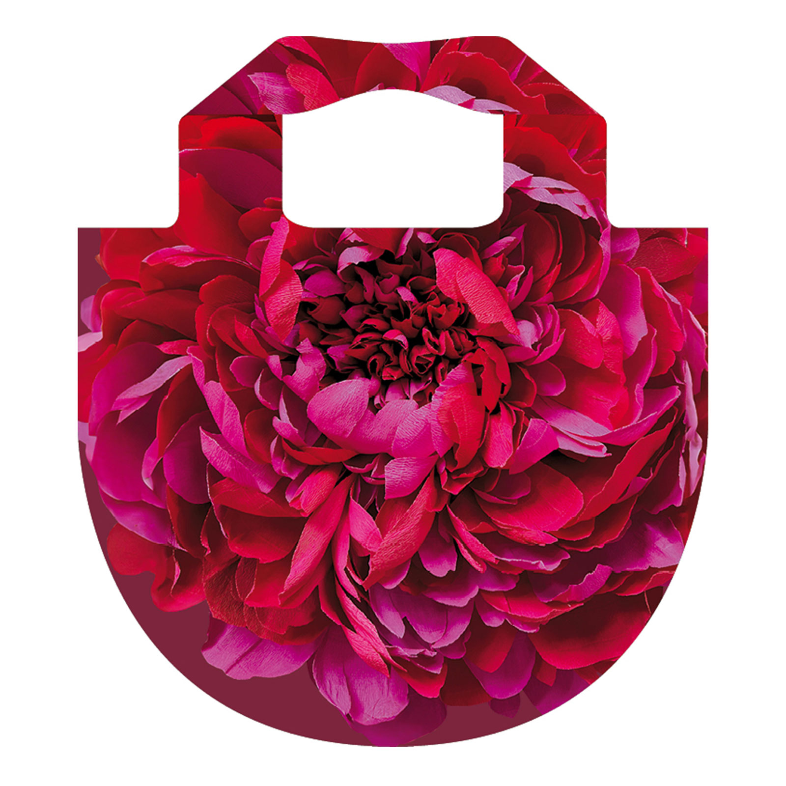 Sac FASHION FLEURS ROUGE 