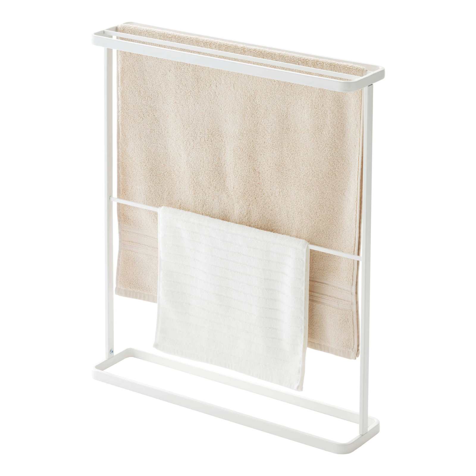 Porte-serviettes de bain TOWER blanc 