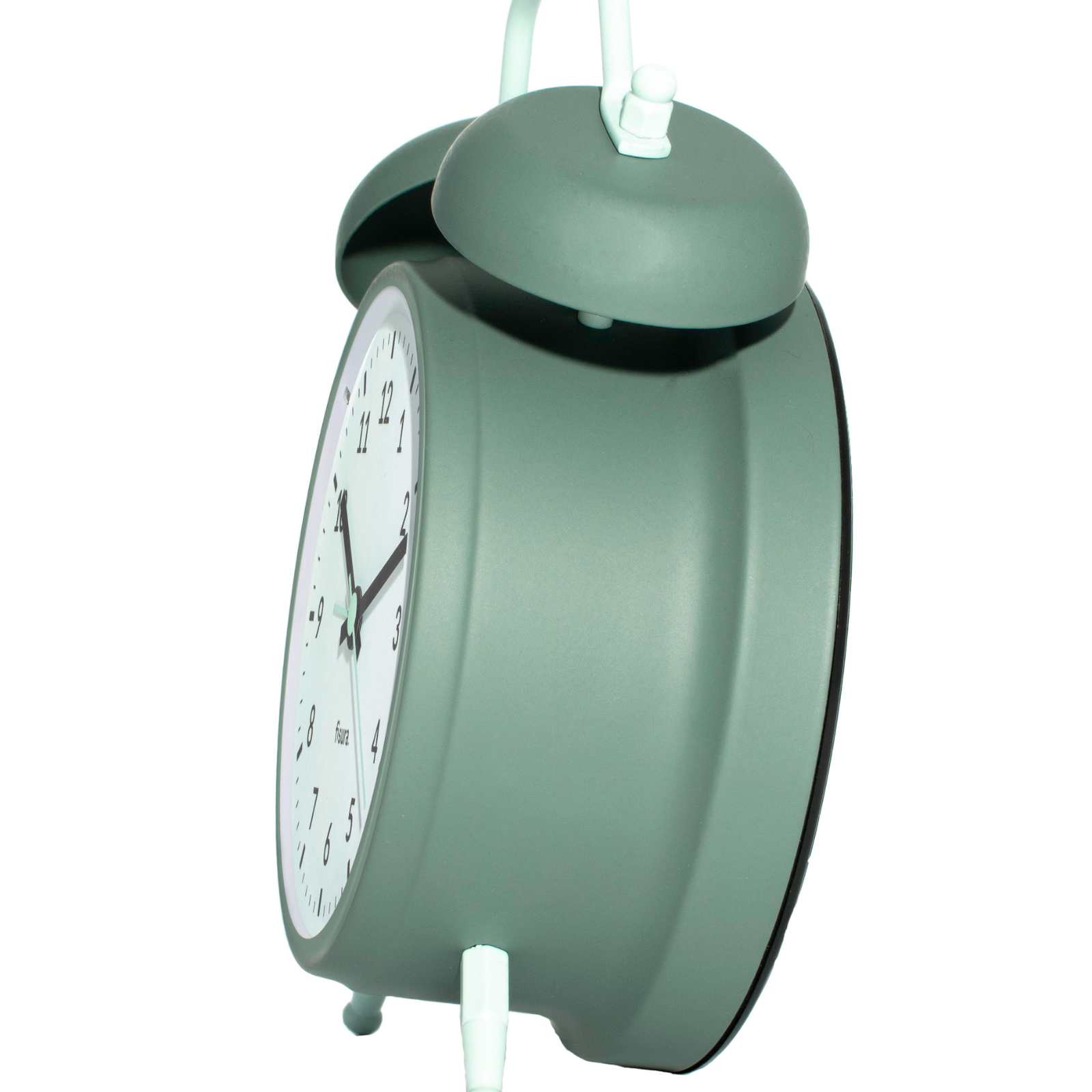 RETRO ALARM CLOCK green & mint 