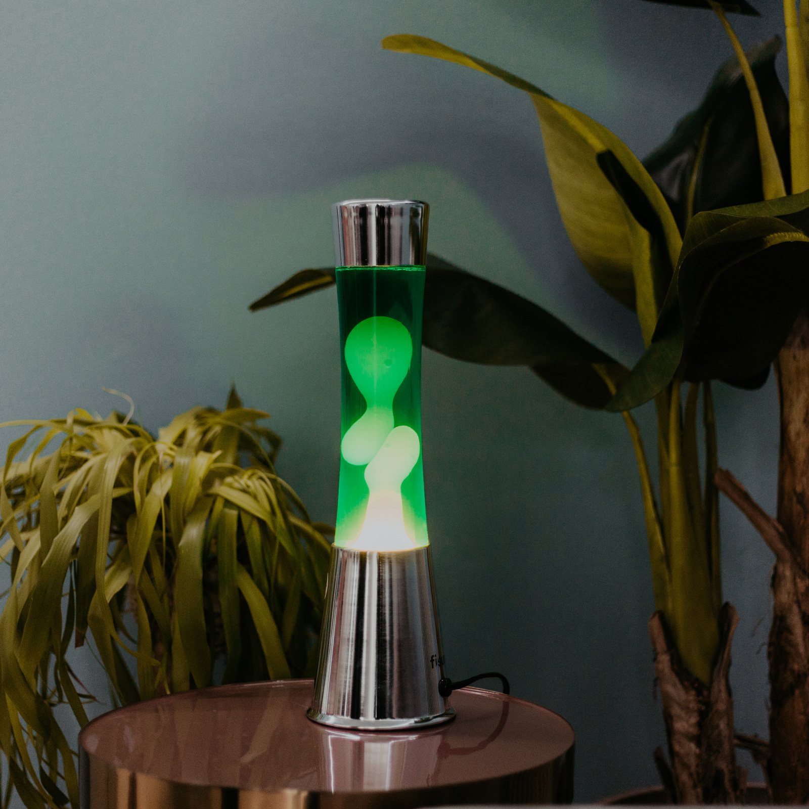 Lava Lamp TOWER green 