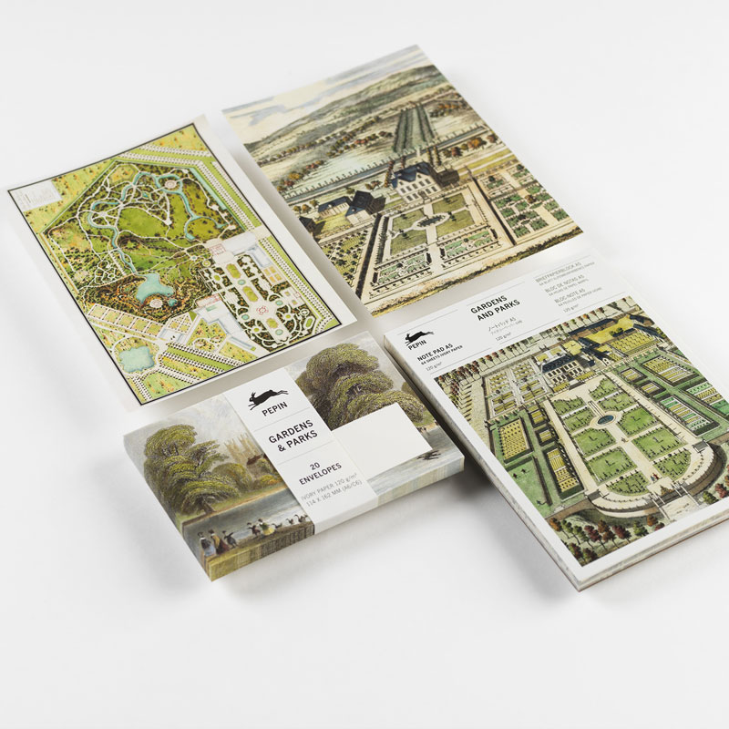 A5 Note Pad GARDENS & PARKS 