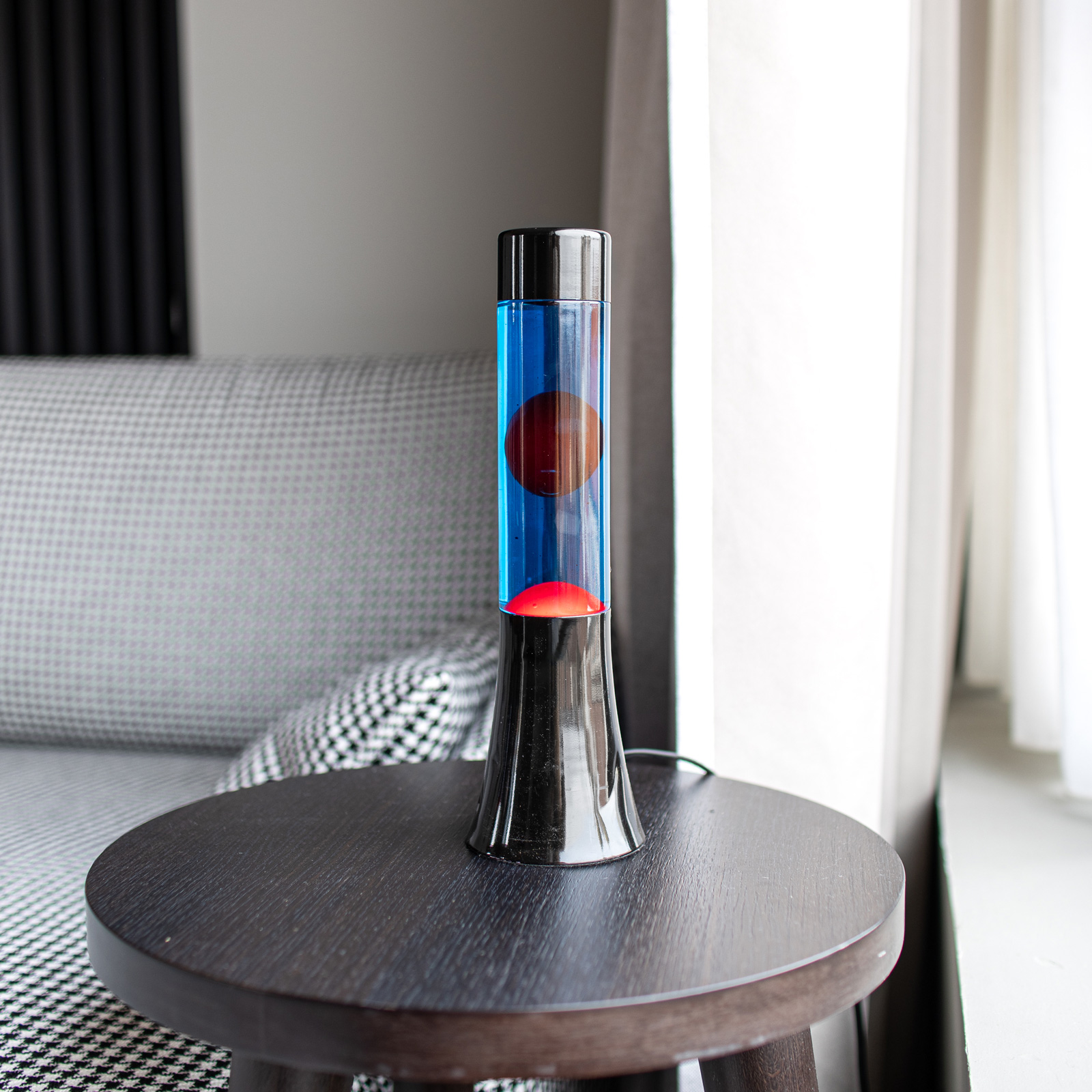 Lava Lamp MINI red & blue 