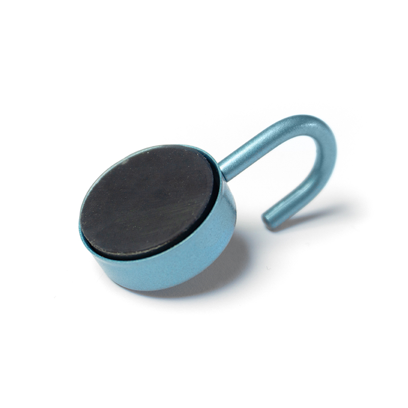 Magnetic hook PORTA set of 2 blue 