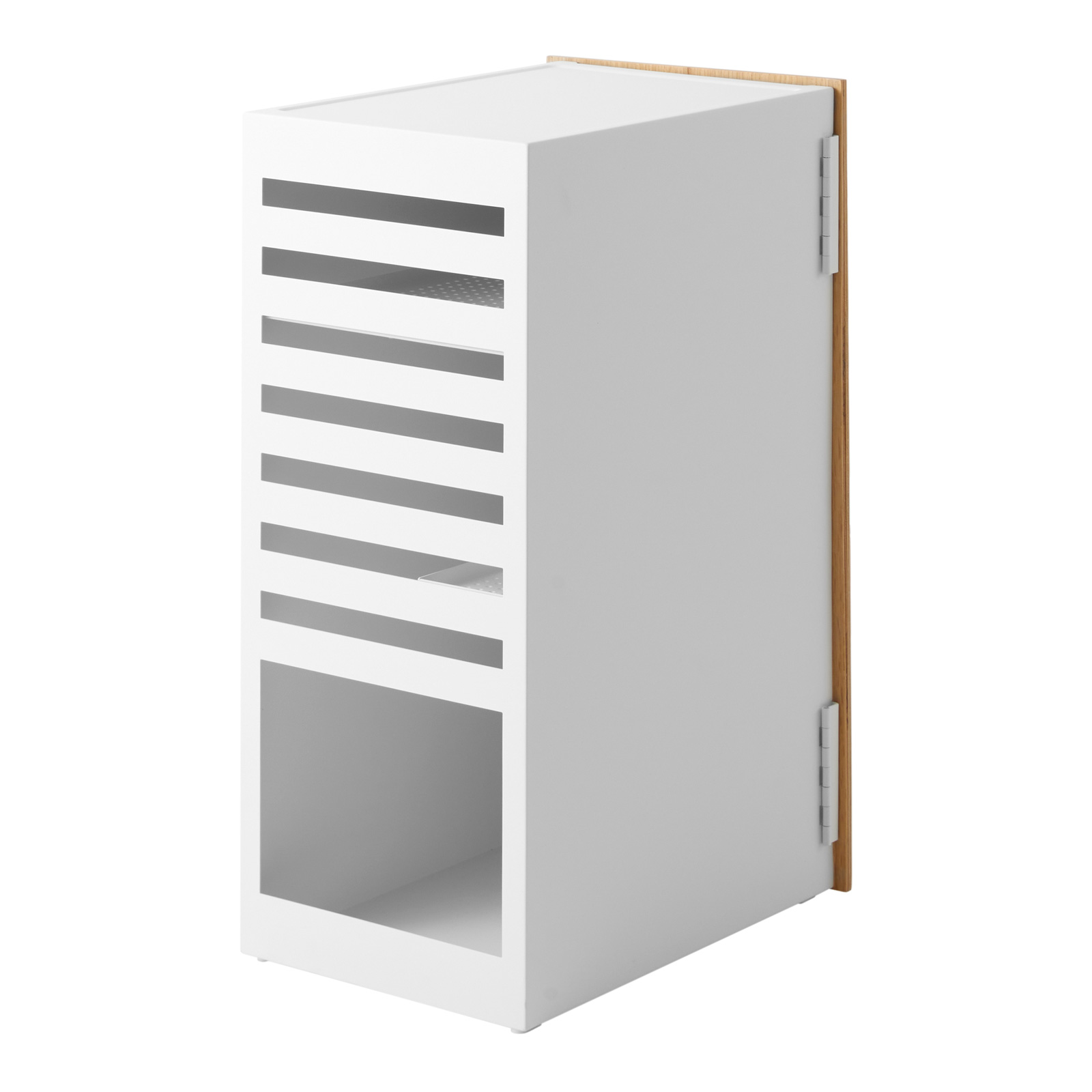 Organisateur de console de jeux TOWER blanc 