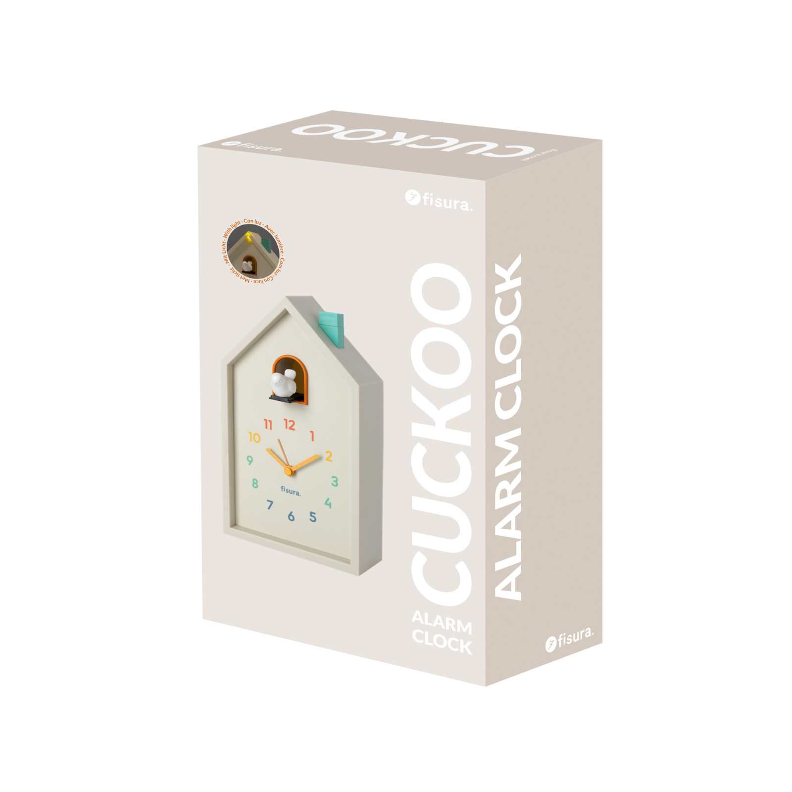 CUCKOO ALARM CLOCK multicolor 