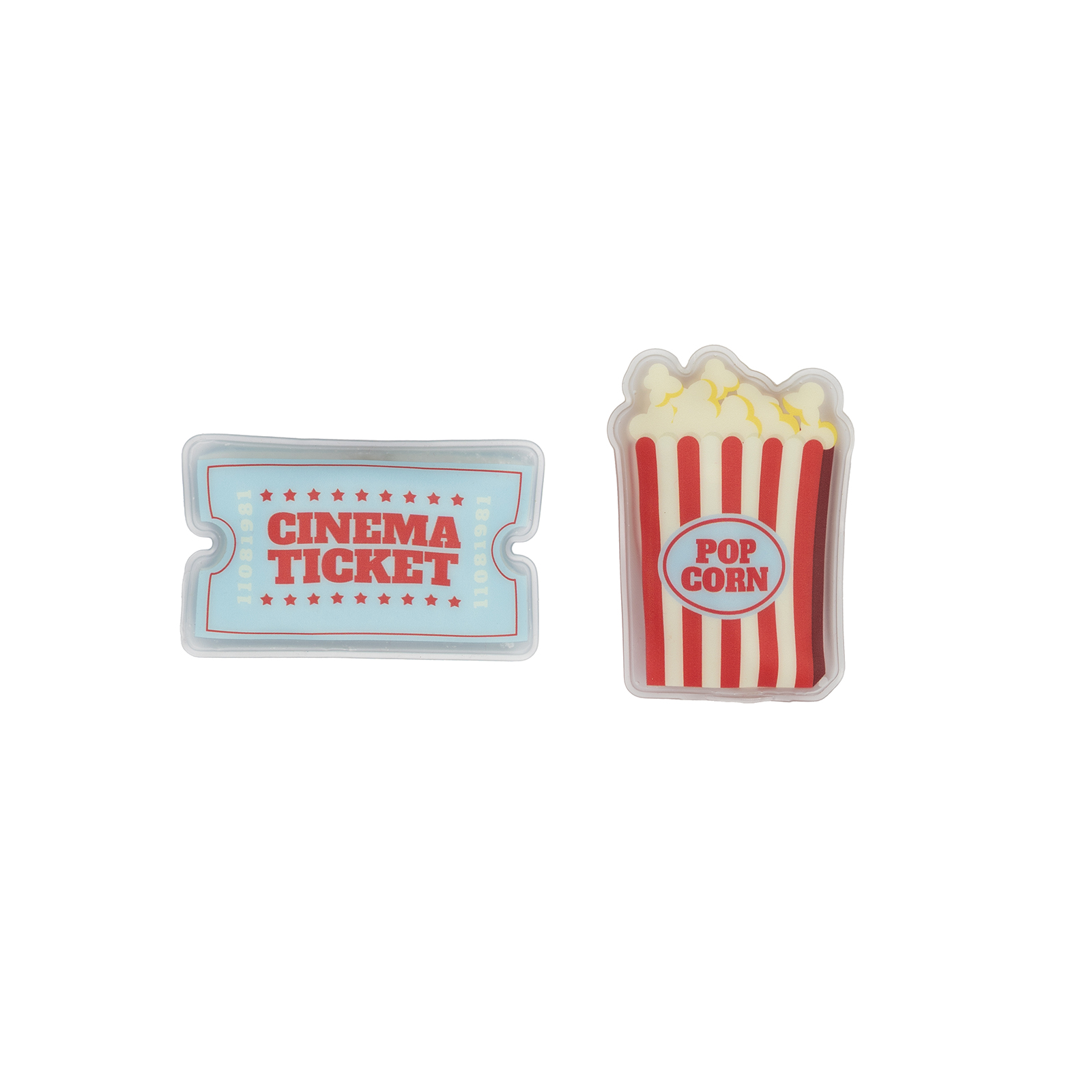 Hand warmer POPCORN & TICKET  pack of 2