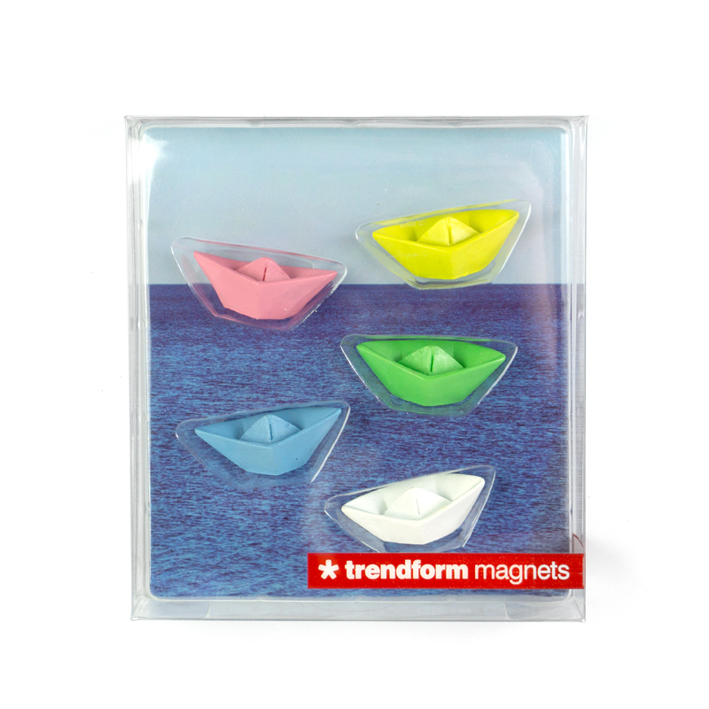 Magnets PAPER BOAT set of 5  