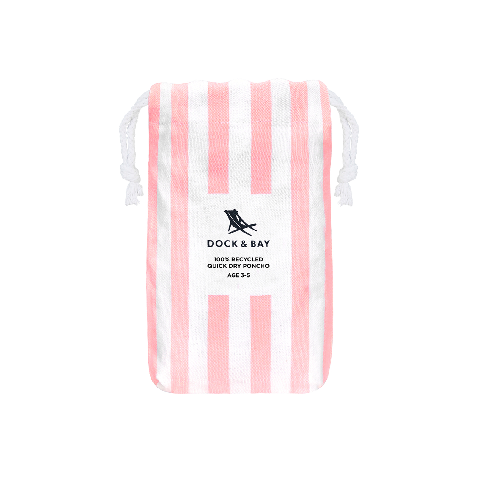 Poncho 3-5 Malibu pink
