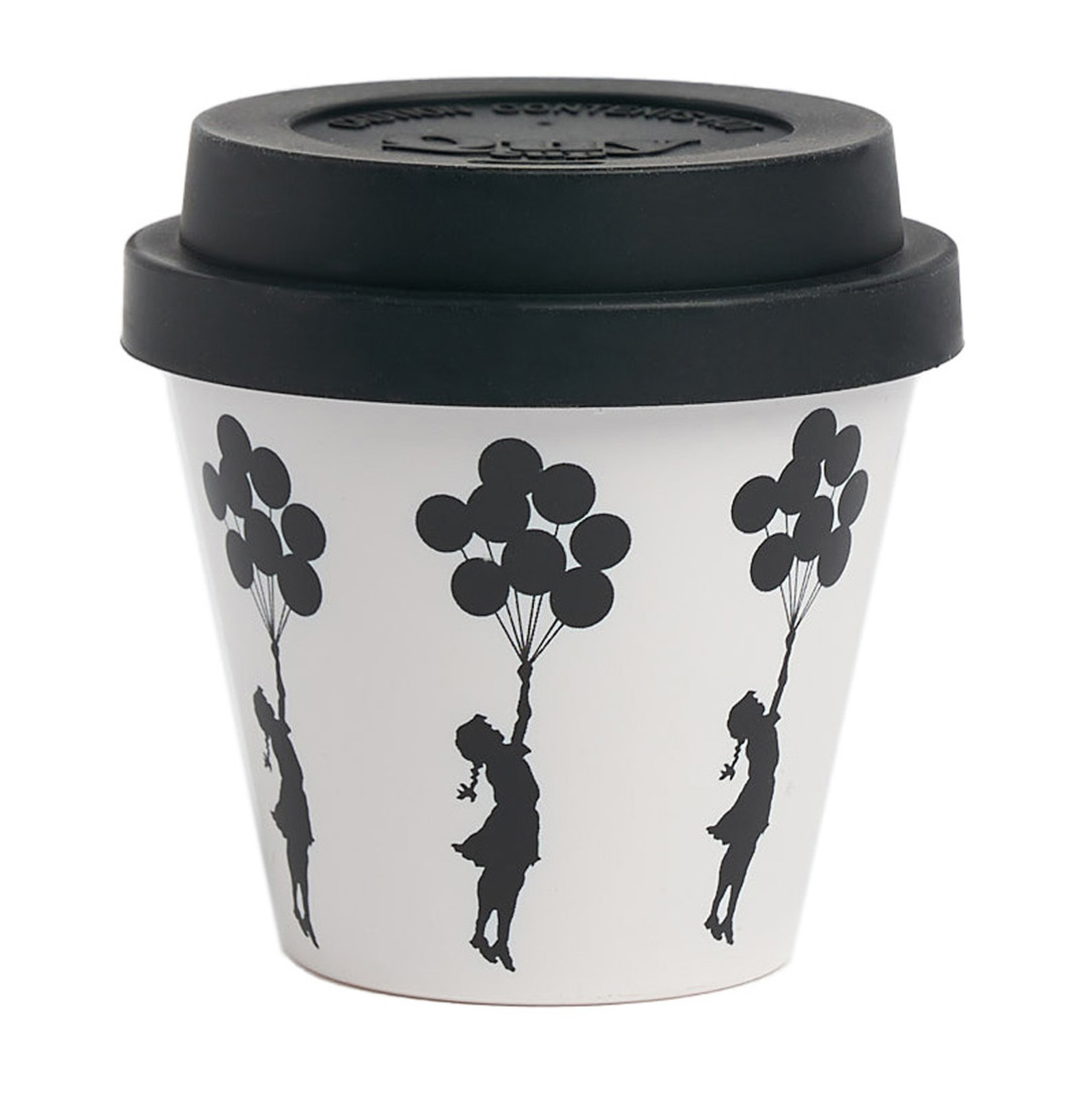 Espresso Cup FLYING BALLOONS GIRL 