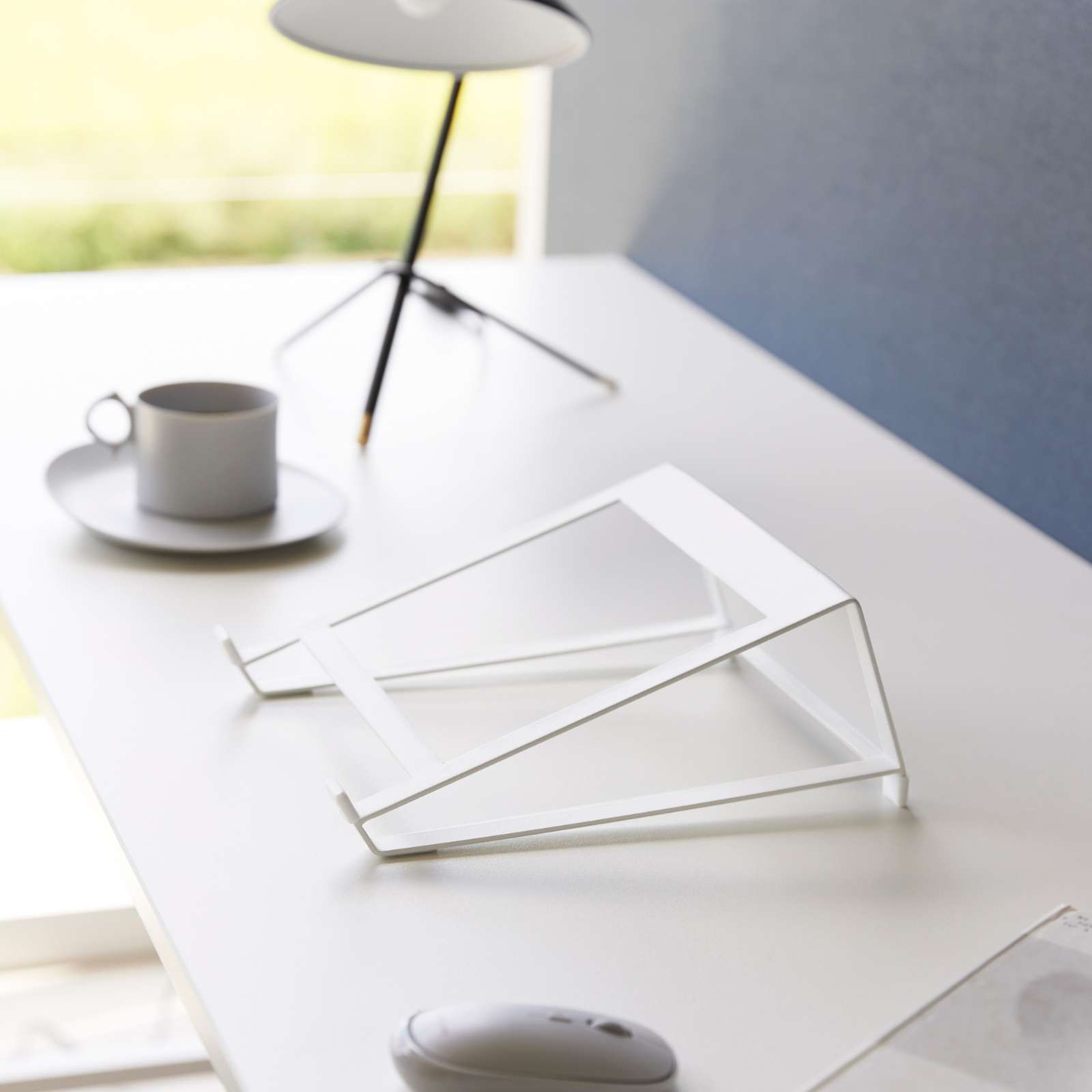 Tablet-/Laptophalter mit Doppelfunktion TOWER weiss