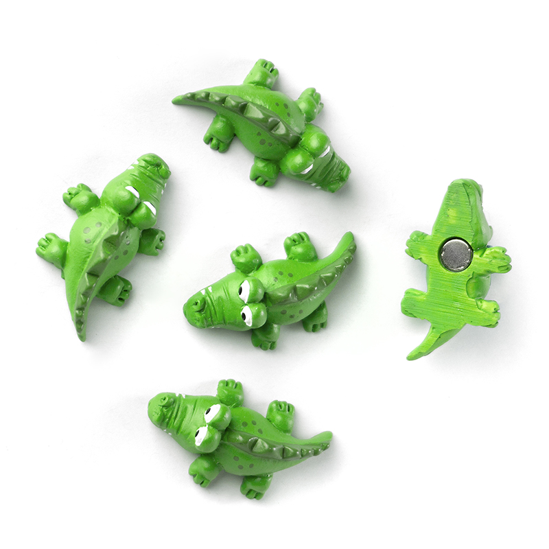 Aimants KROKO set de 5 vert 