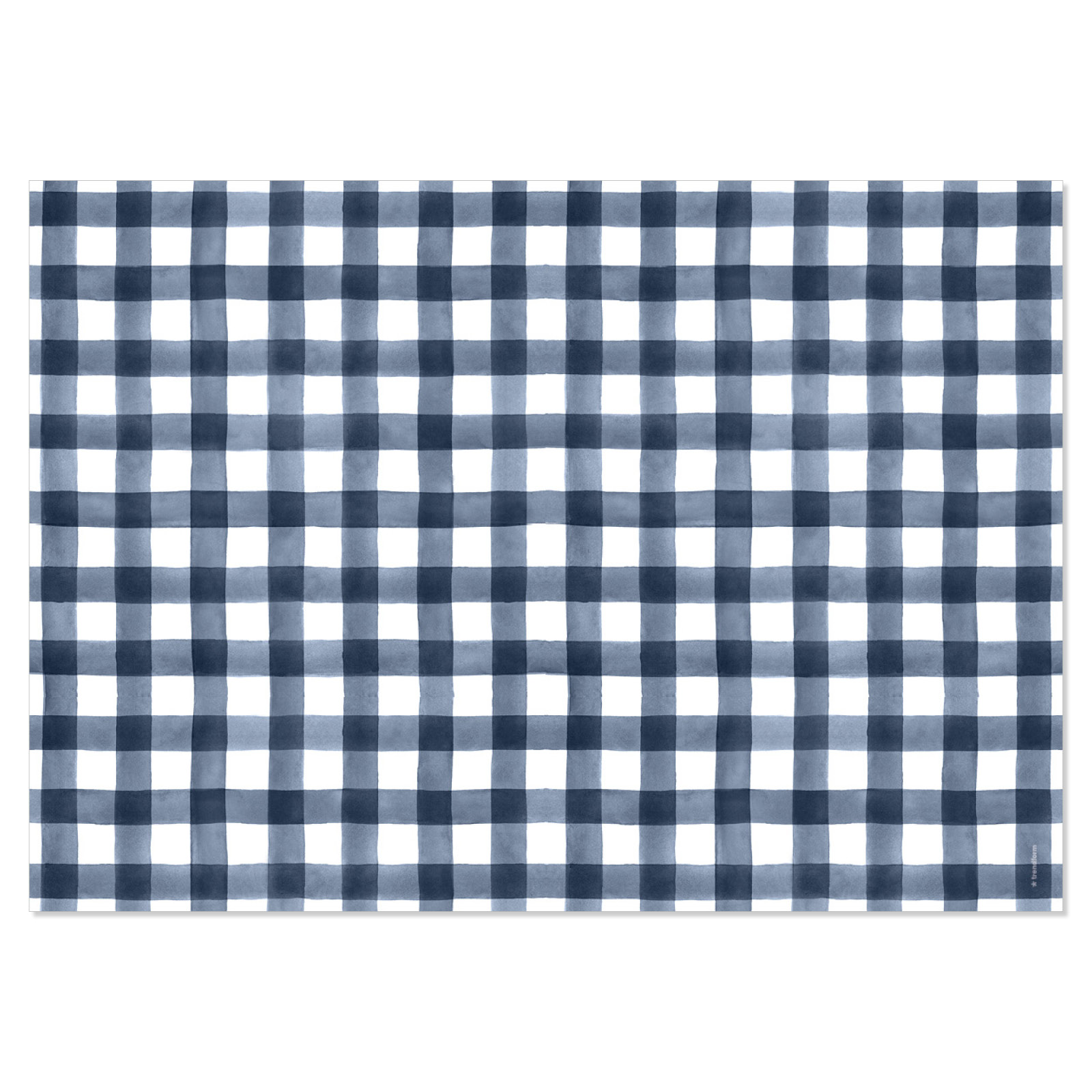 Papiertischset BUFFALO PLAID 4 Sujets à 12 Blatt