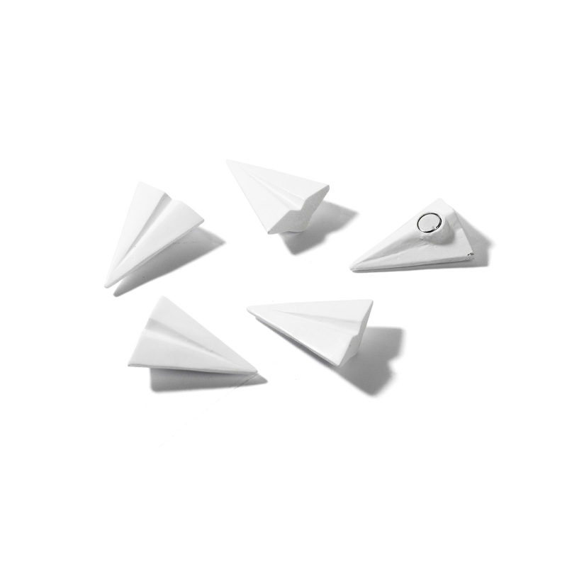 Magnets PAPER PLANE set of 5  