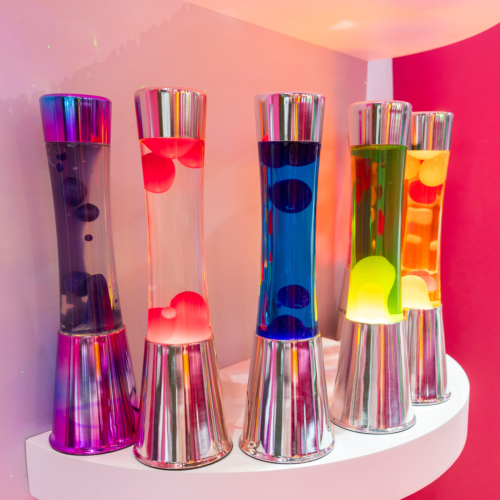 Lava Lamp TOWER blue