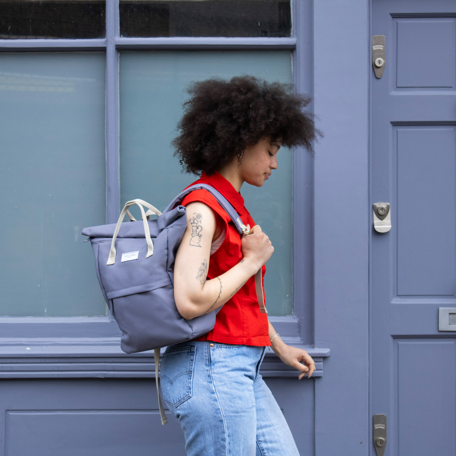 Medium Backpack Slate Grey 