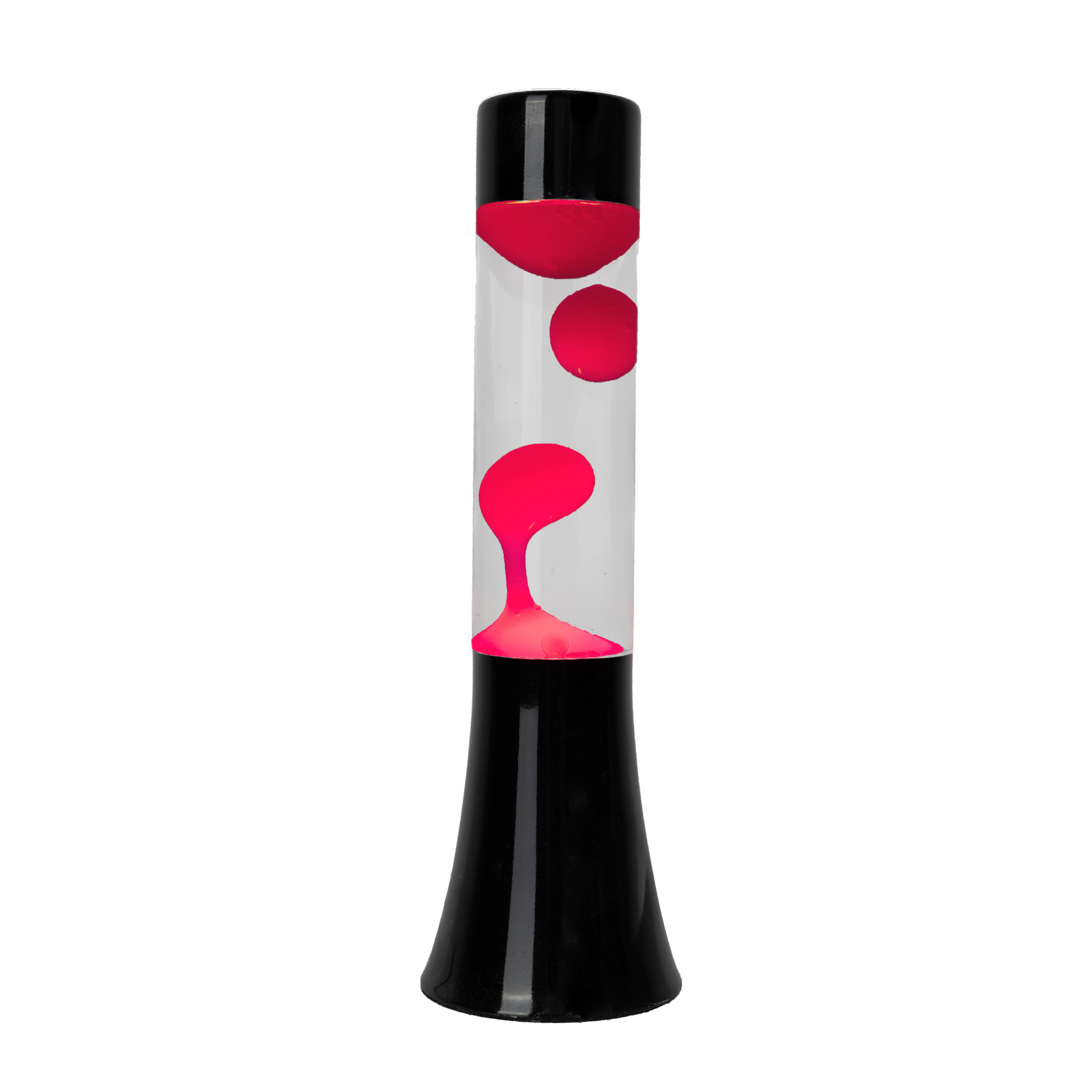 Lava Lamp MINI black & pink 