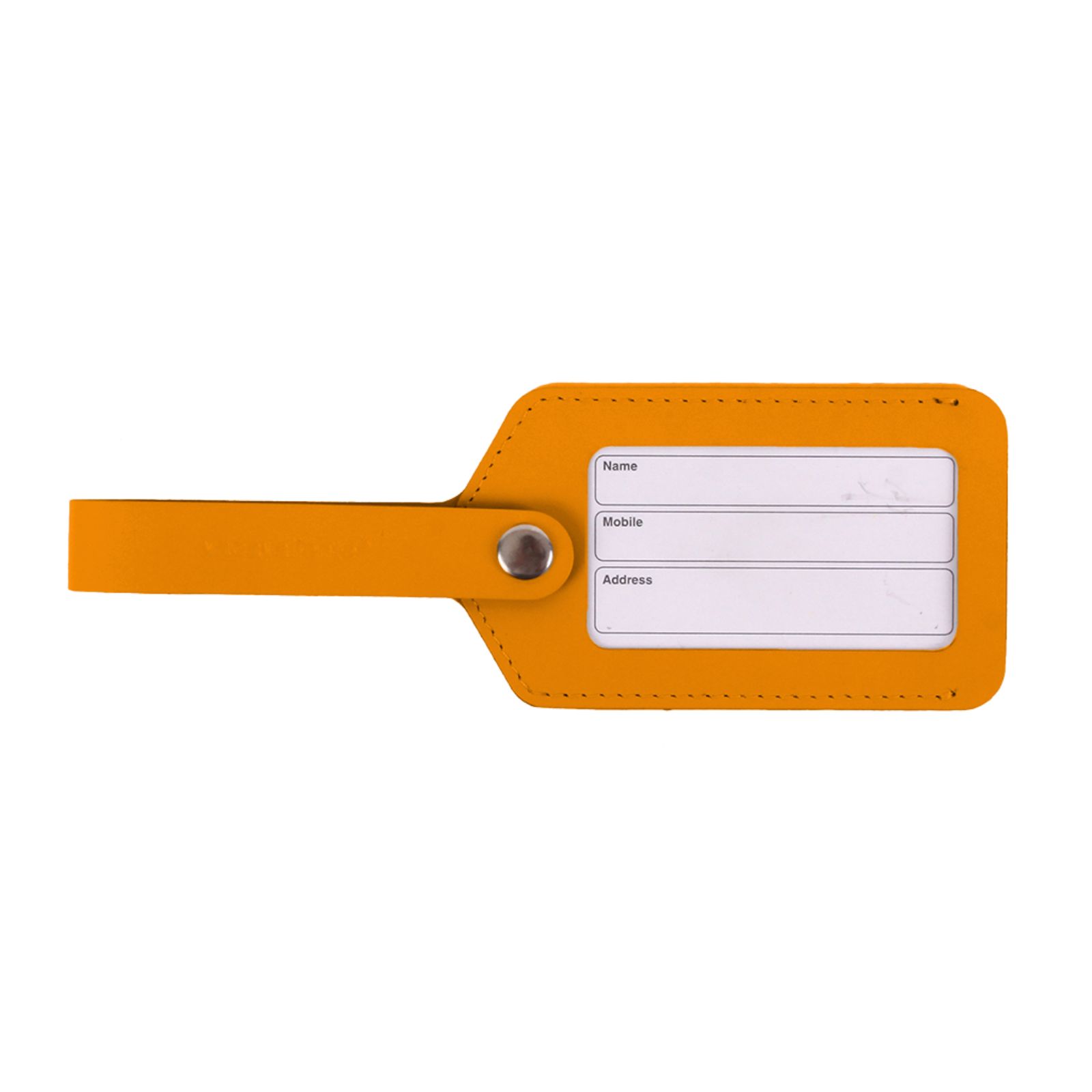 Urban Window Luggage Tag Orange