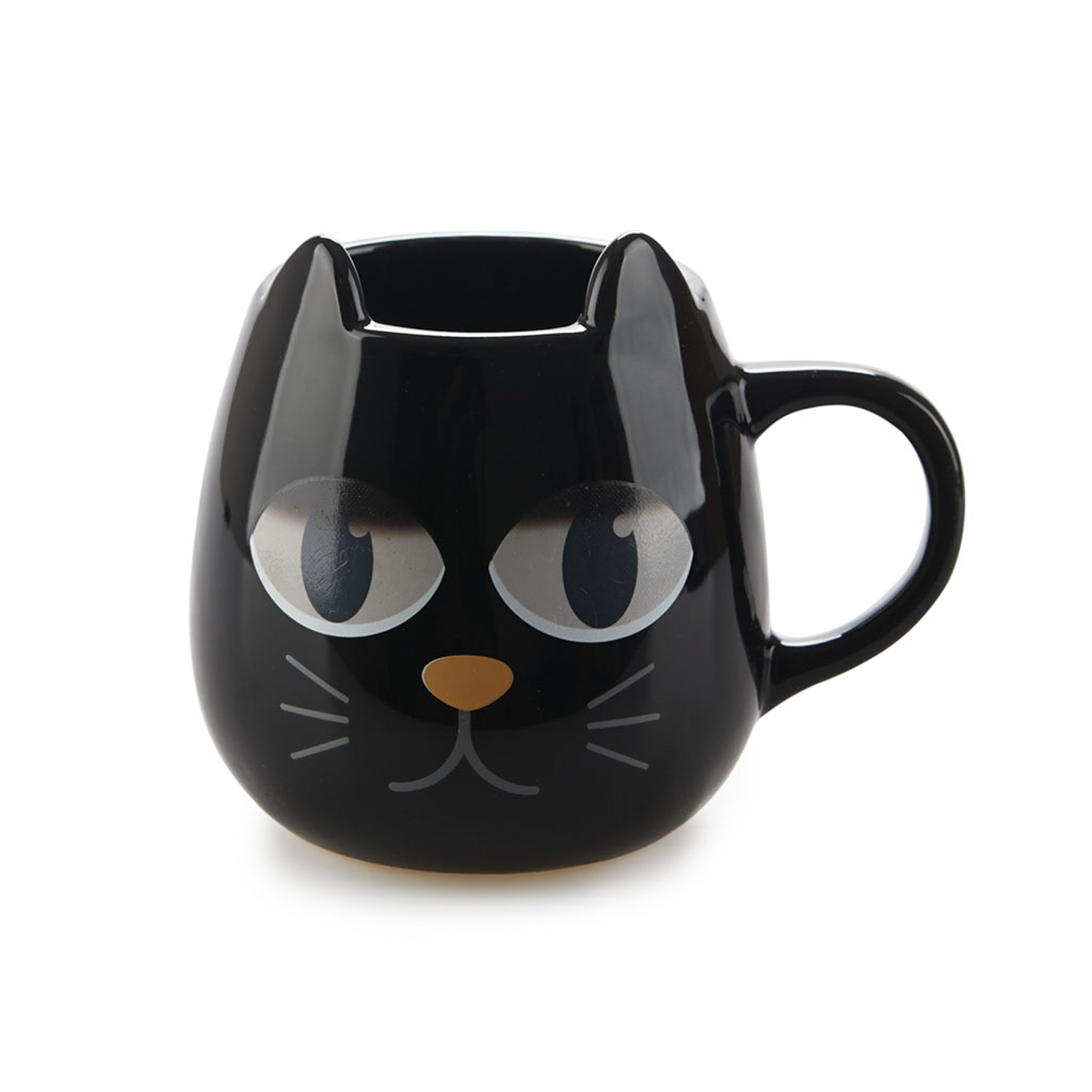 Tasse WAKE CAT schwarz 