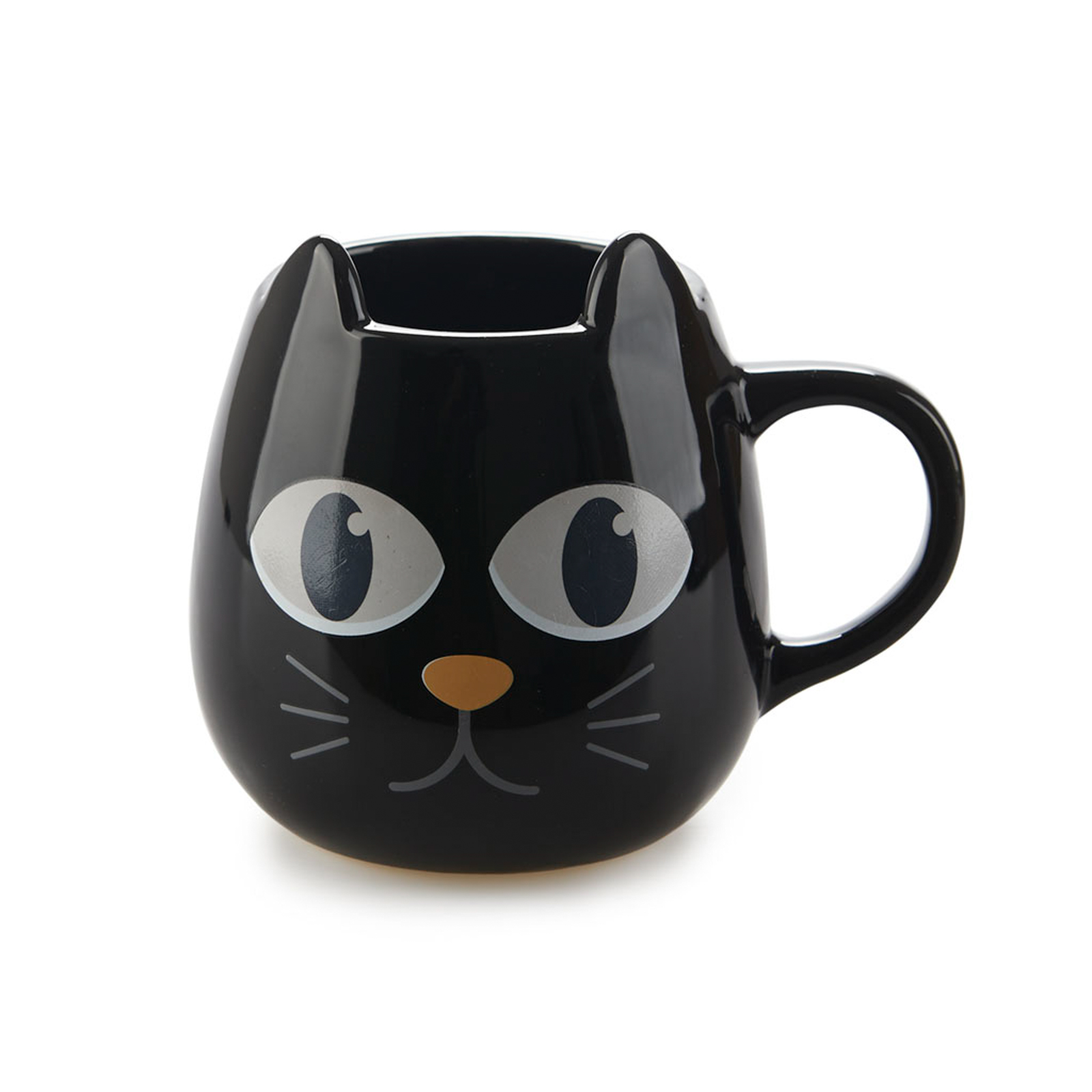 Tasse WAKE CAT schwarz 