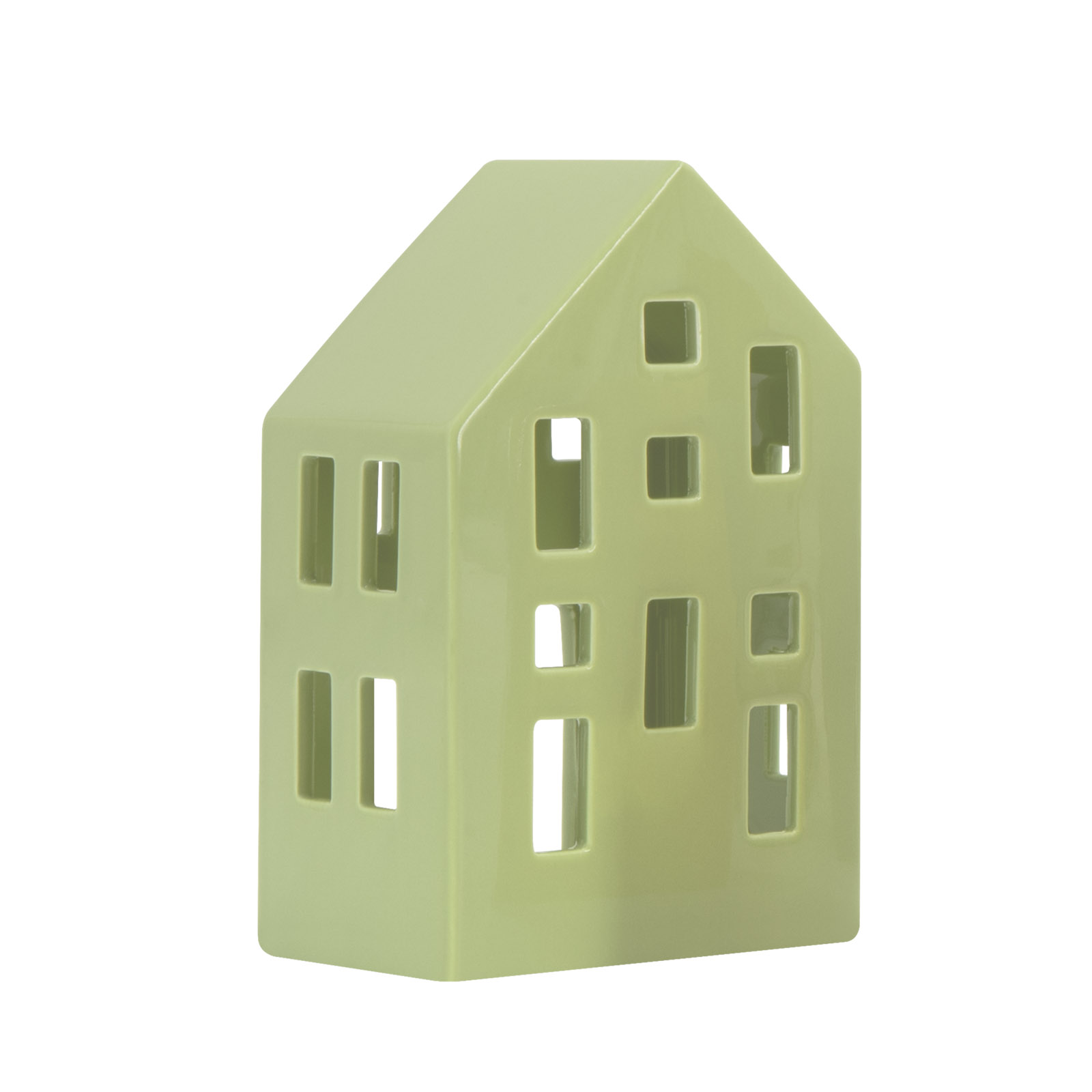 Maison en porcelaine Nyhavn lime 