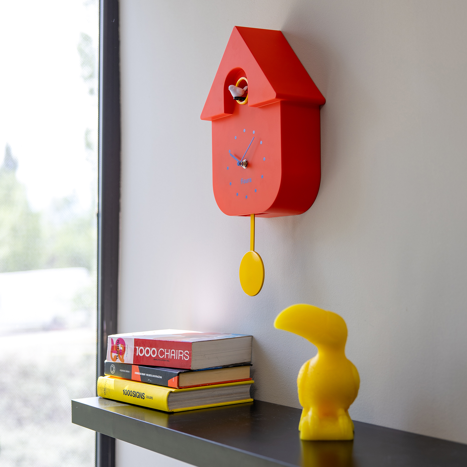 CUCKOO CLOCK - red