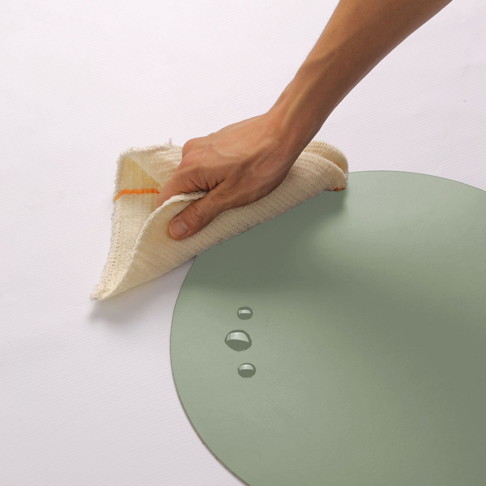 Ruca Round Placemat Sandshell