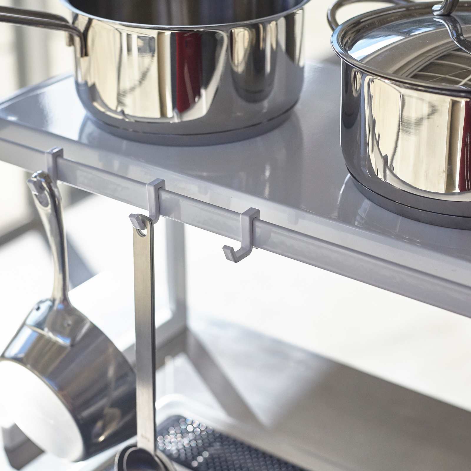 Support de cuisine extensible TOWER blanc