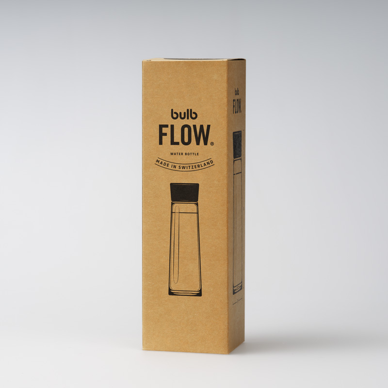 Bouteille BULB FLOW verre 540 ml