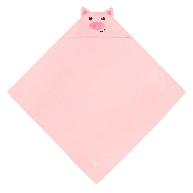 Towel BABY HOODIE Pig 