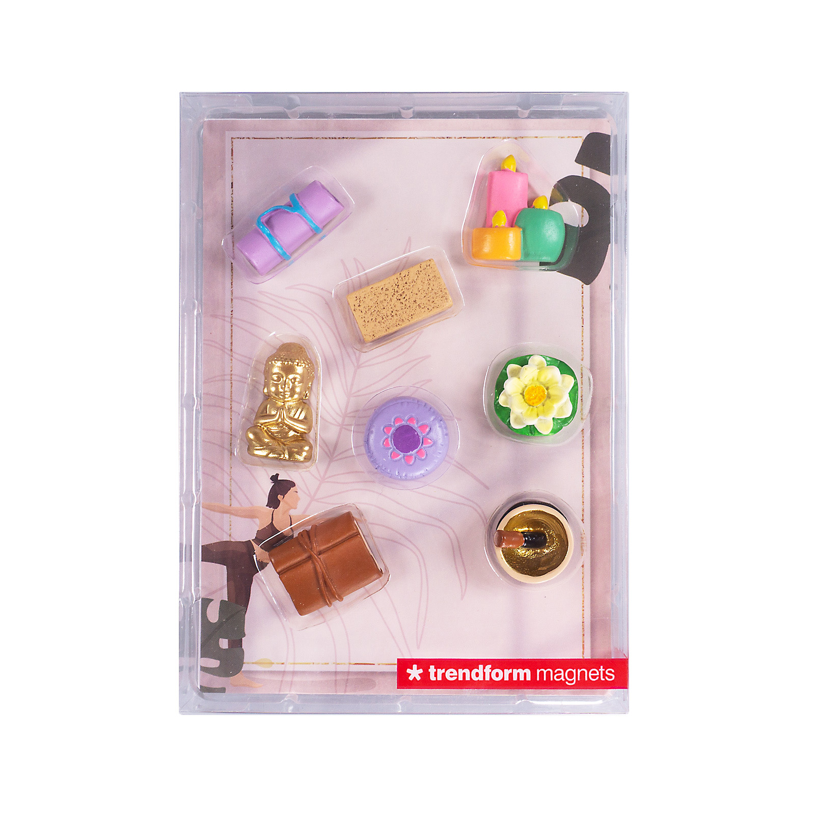 Magnete YOGA 8er Set multicolor