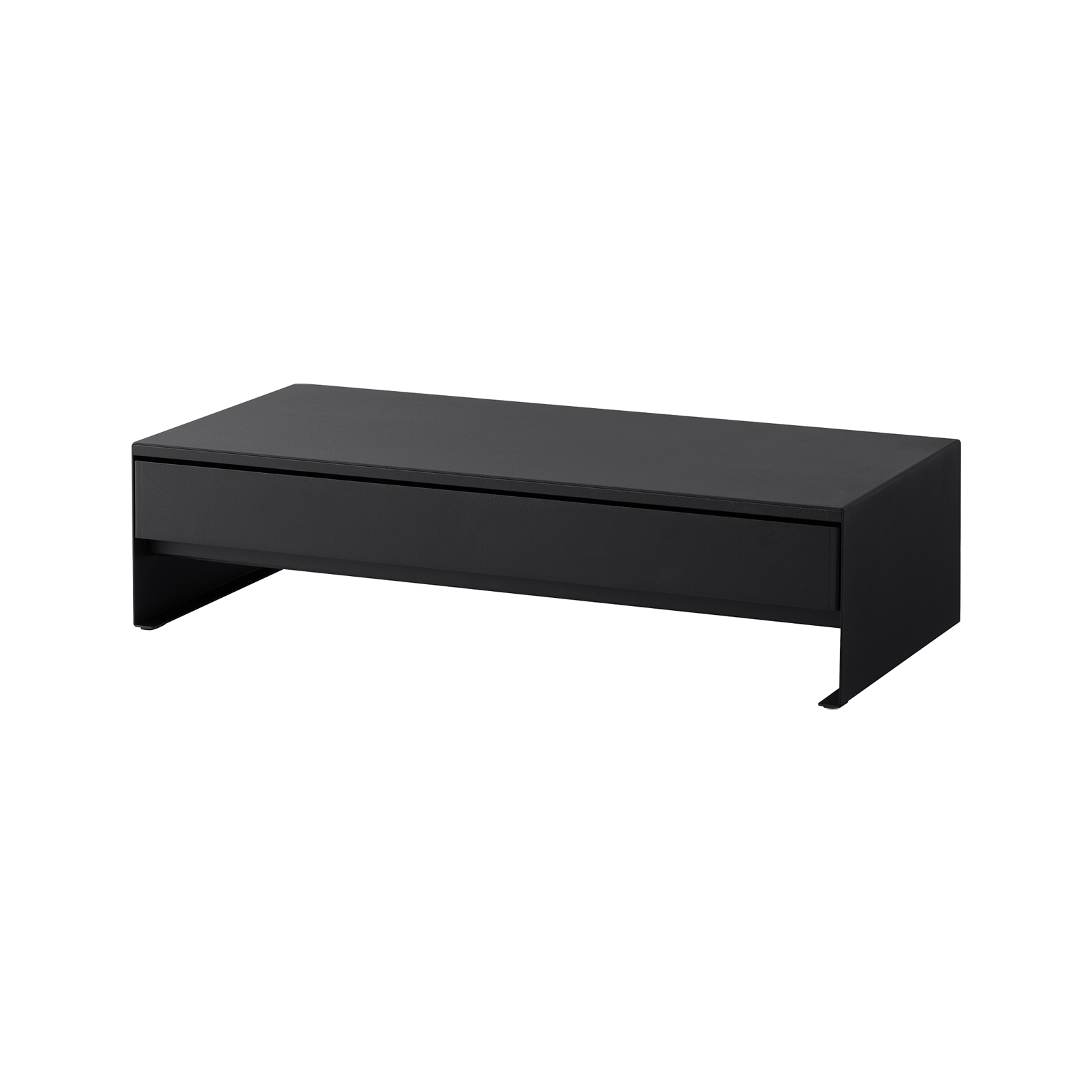 Monitorständer mit Schublade TOWER schwarz