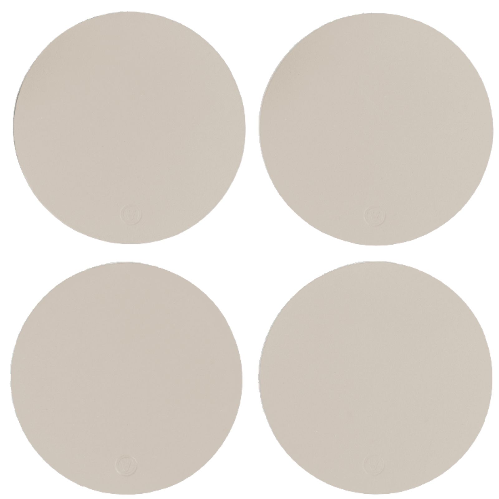 Ruca Round Coasters (x4) Sandshell