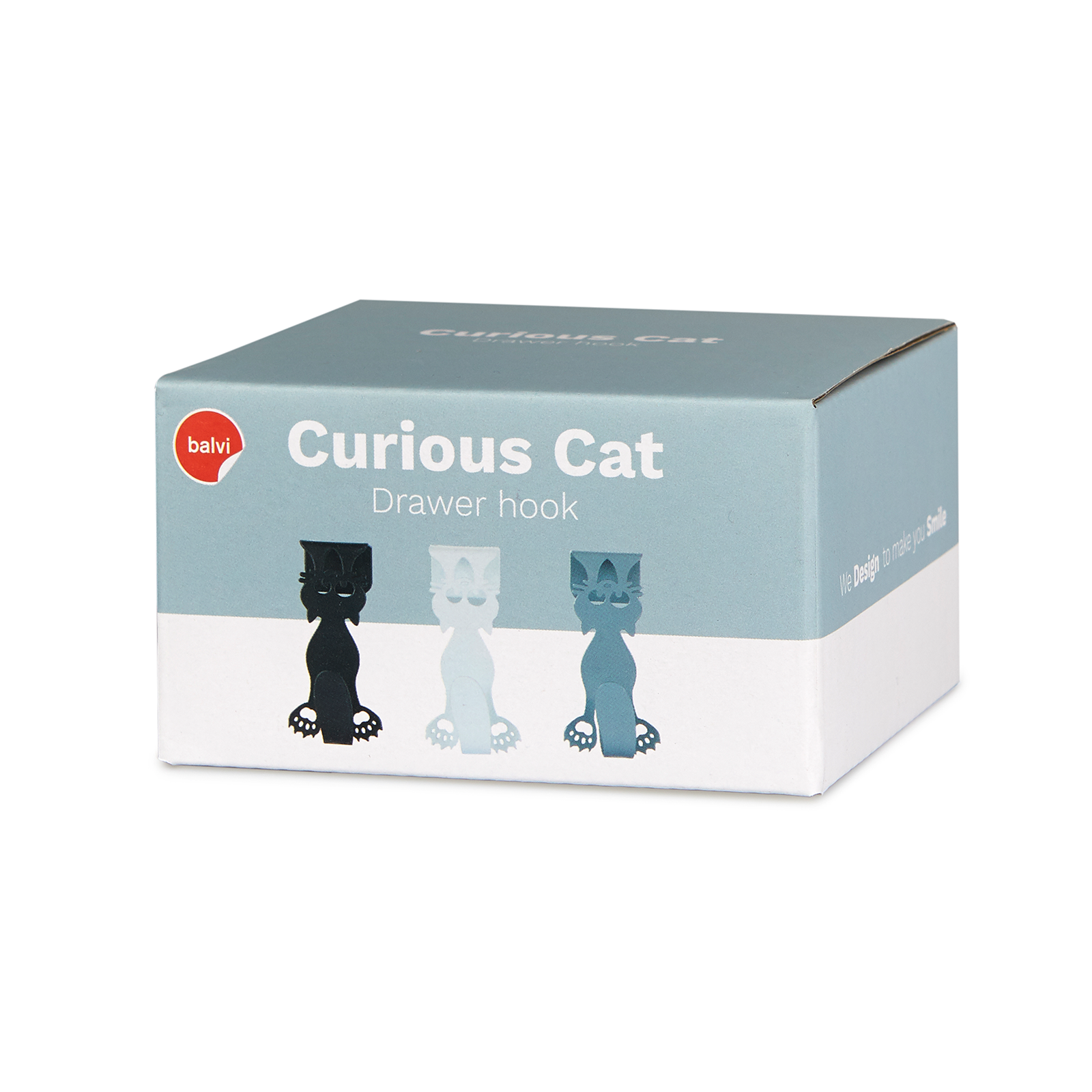 Türhaken COURIOUS CAT 3er Set