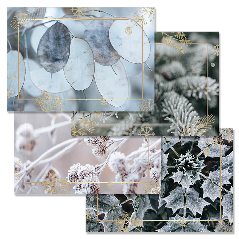 Paper placemat COOL WINTER 4 x 12 sheets