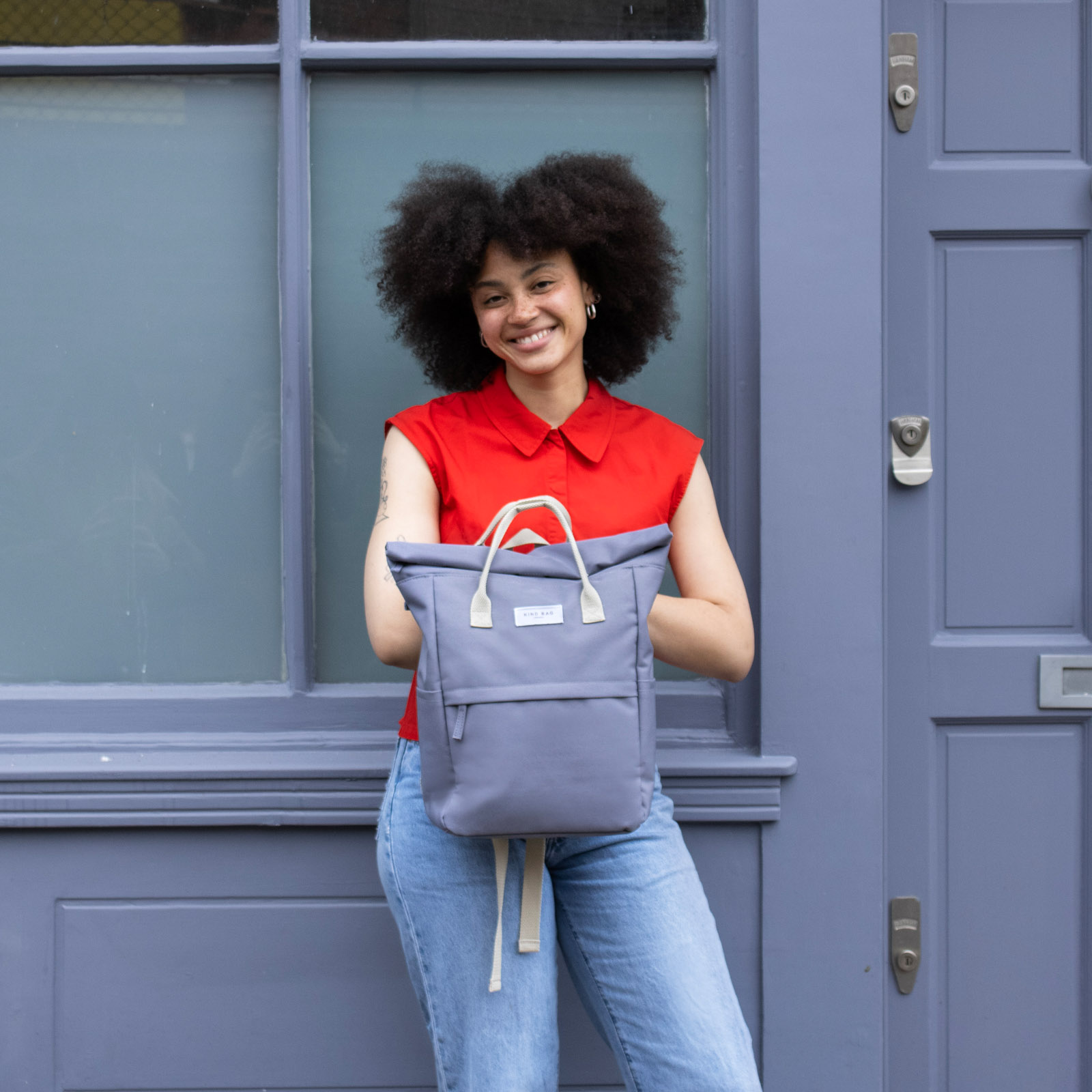 Medium Backpack Slate Grey 