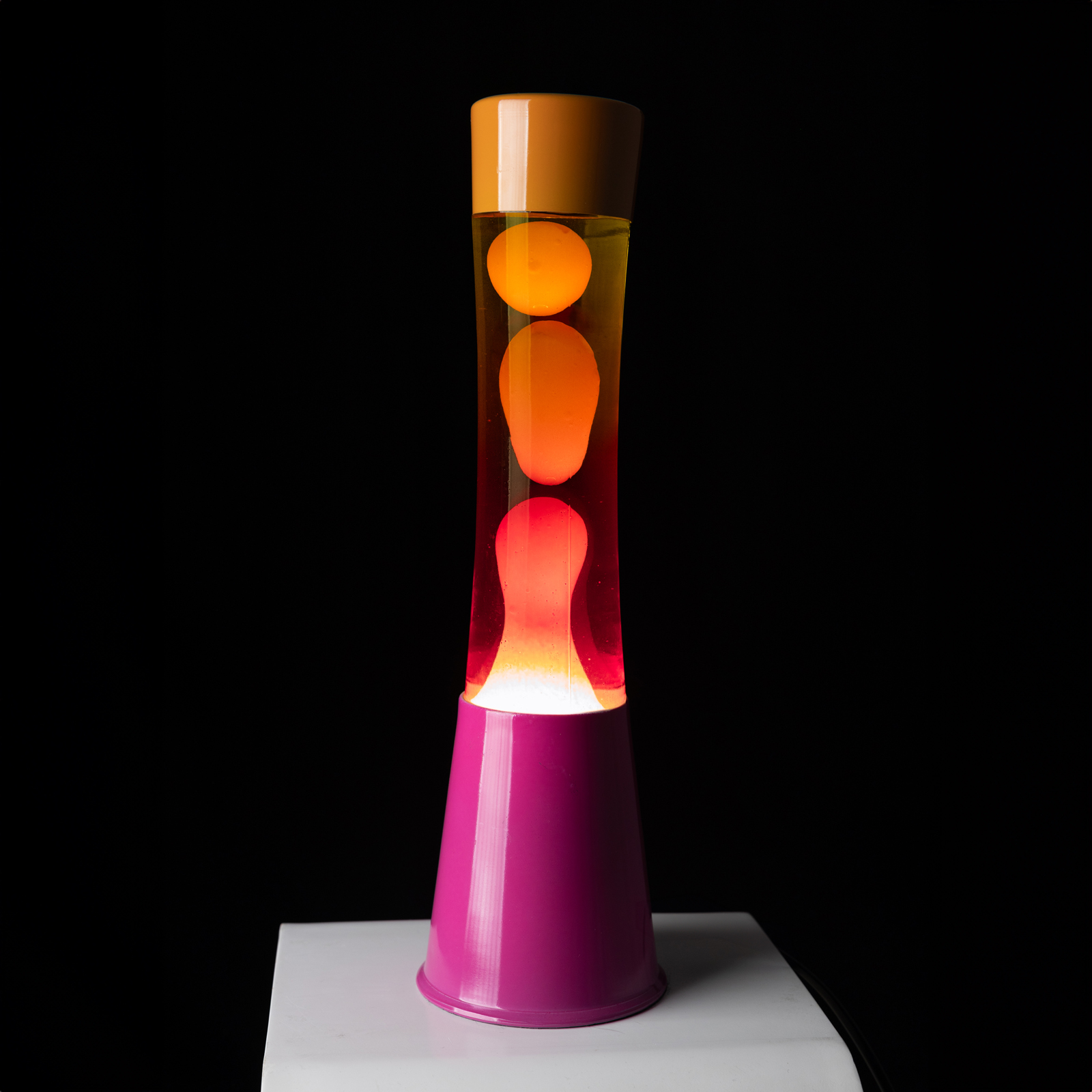 Lava Lamp TOWER pink & orange gradient 